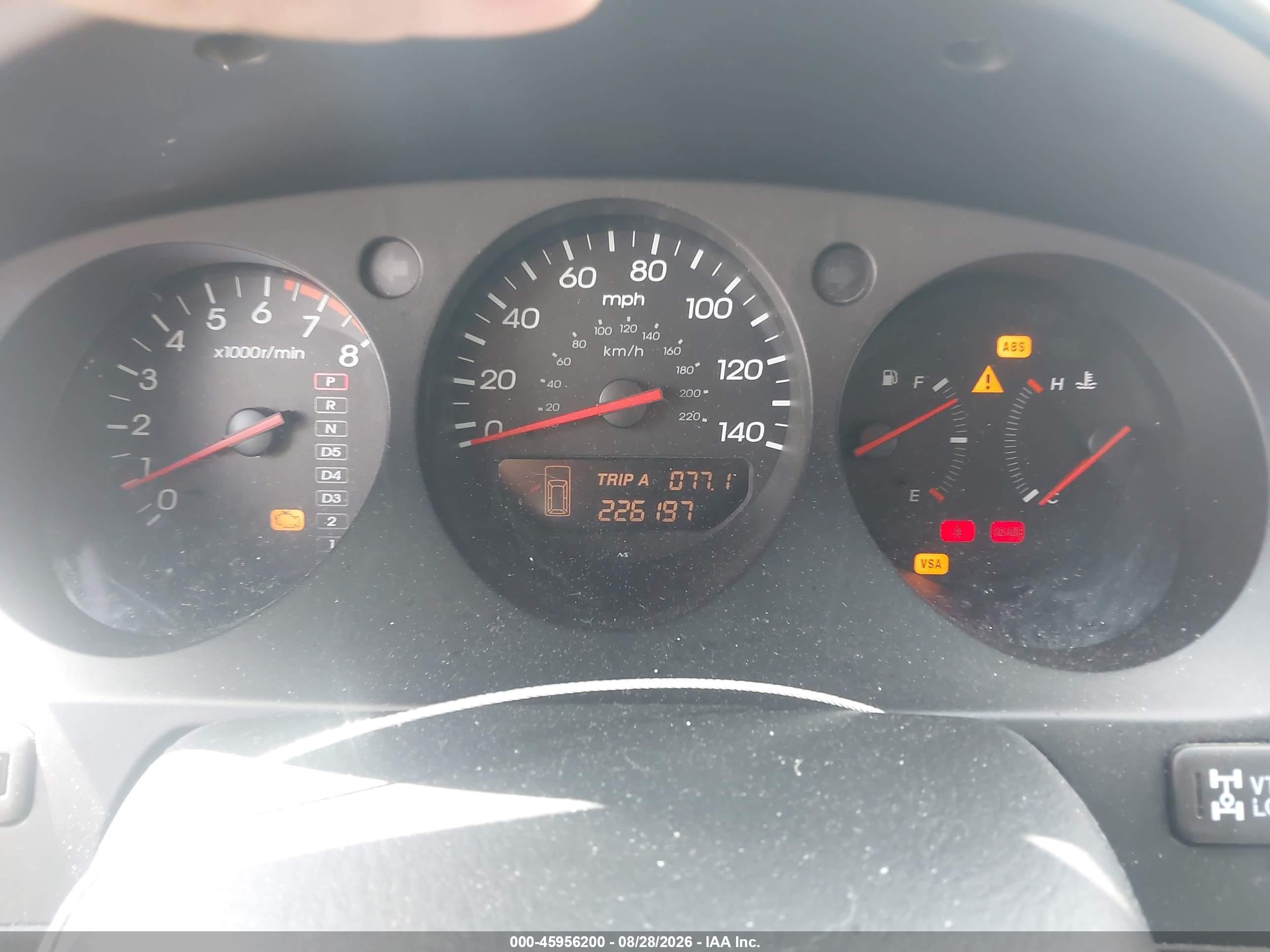 2003 Acura Mdx   Gray vin: 2HNYD18613H514018
