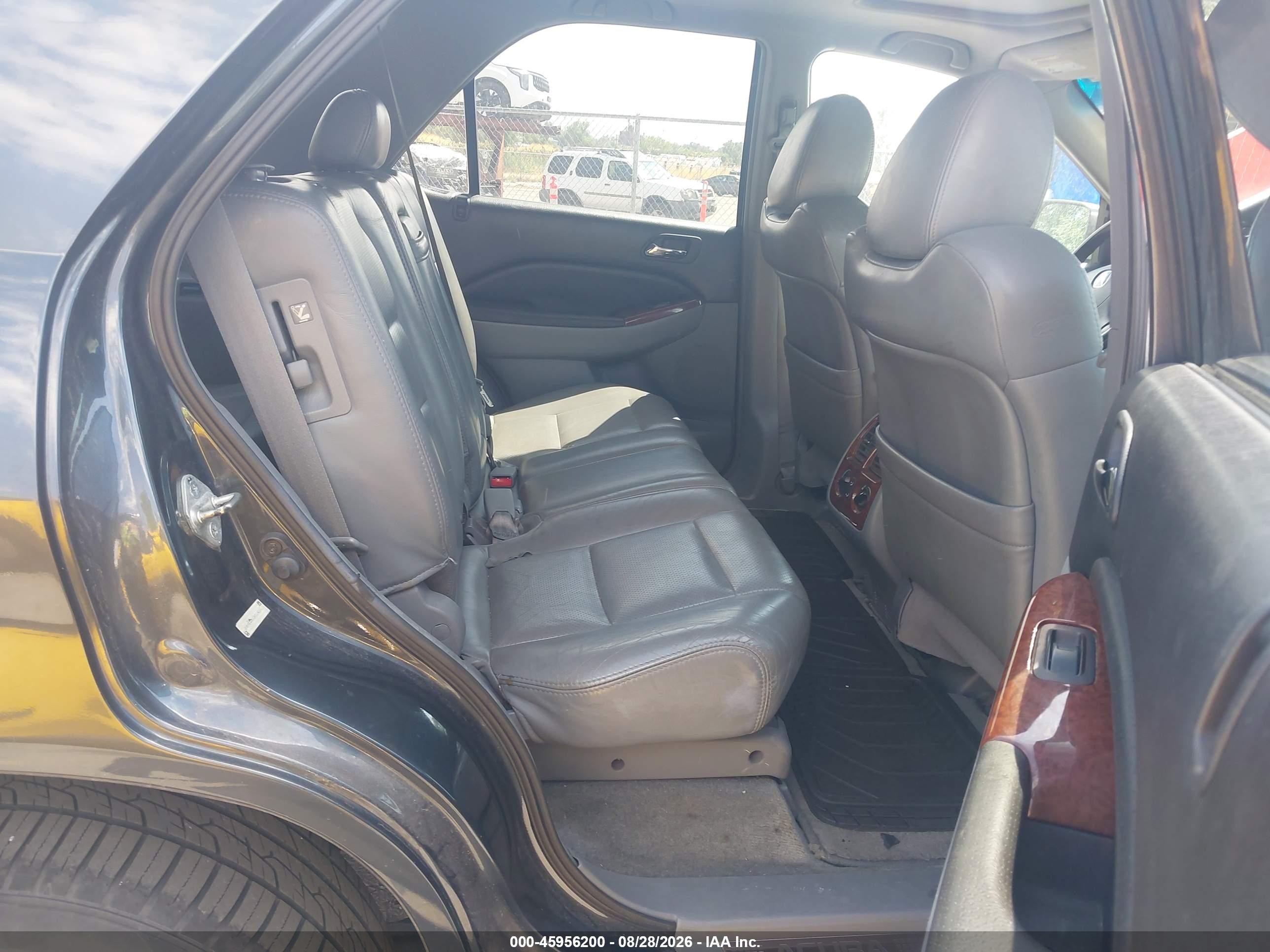 2003 Acura Mdx   Gray vin: 2HNYD18613H514018