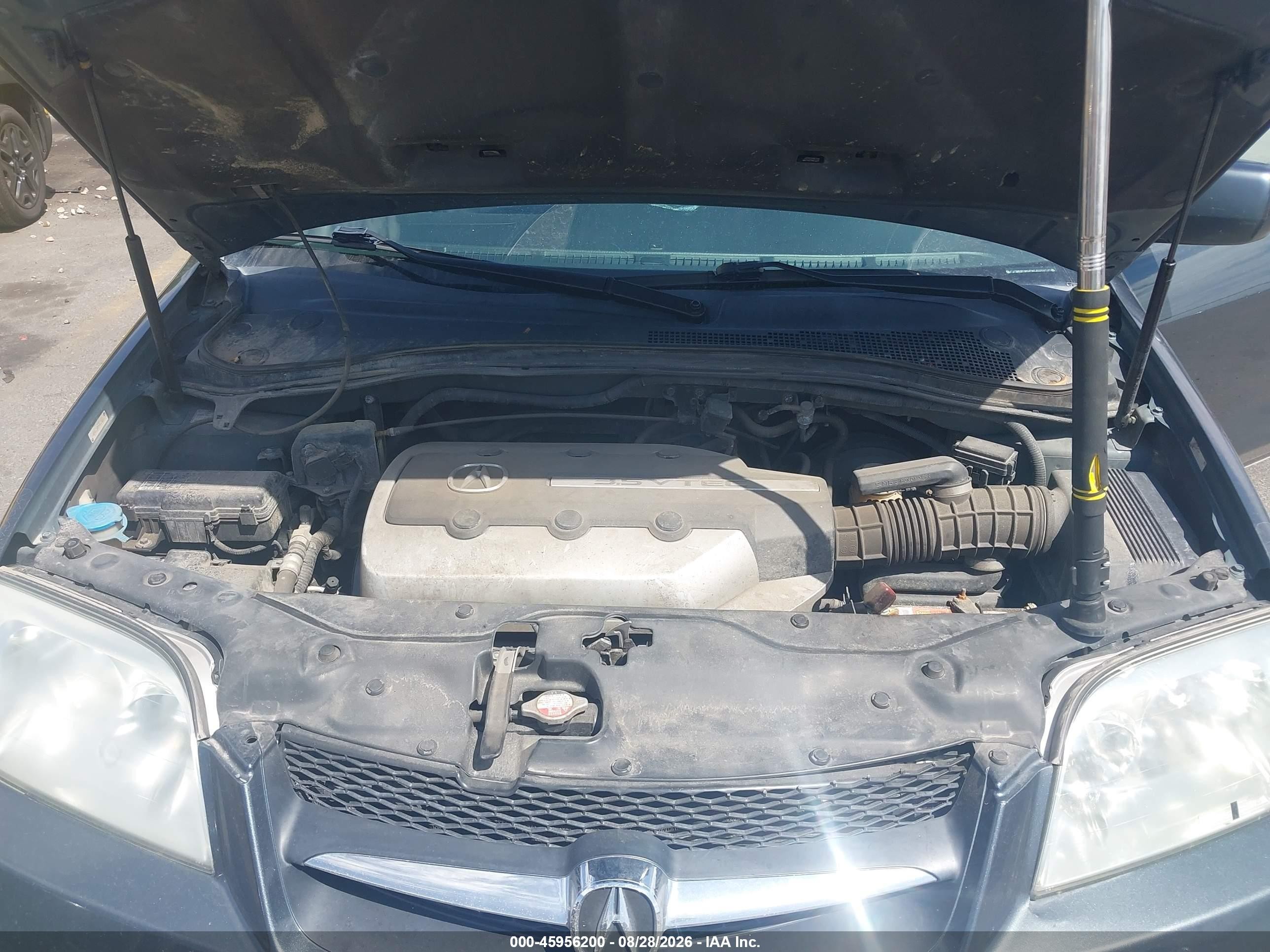2003 Acura Mdx   Gray vin: 2HNYD18613H514018
