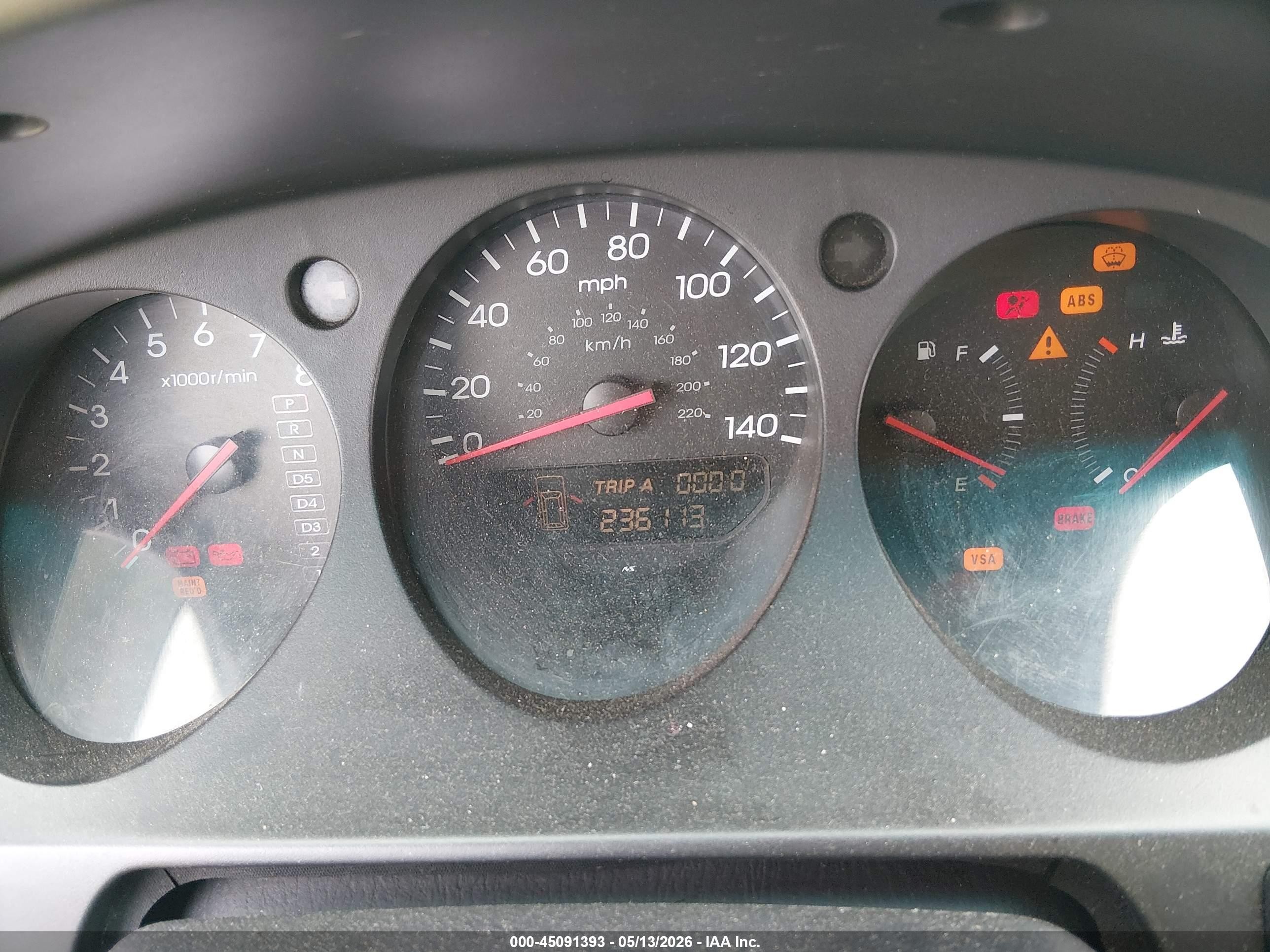 2003 Acura Mdx   Gray vin: 2HNYD18613H554986