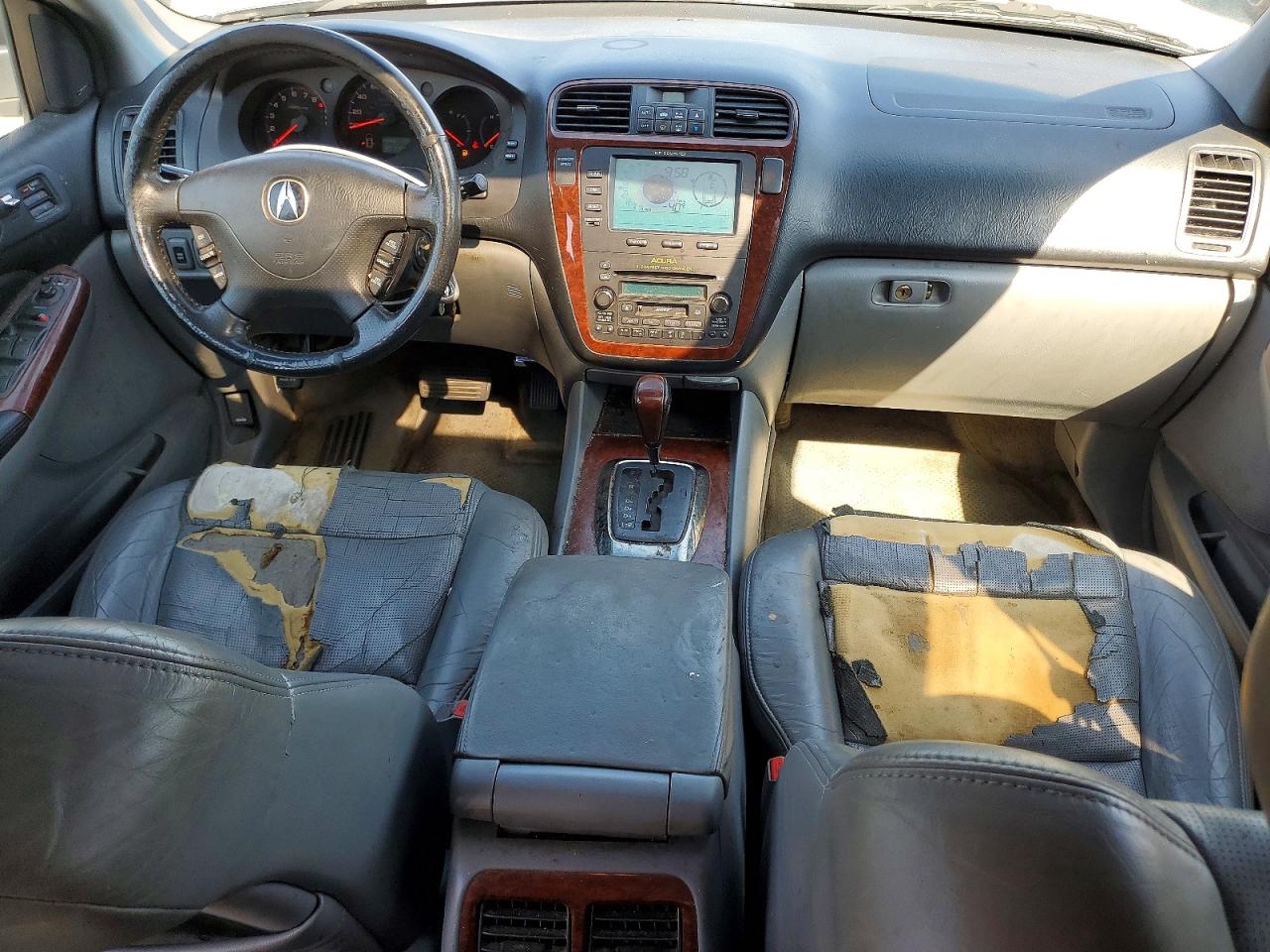 2004 Acura Mdx Touring Gray vin: 2HNYD18614H559221