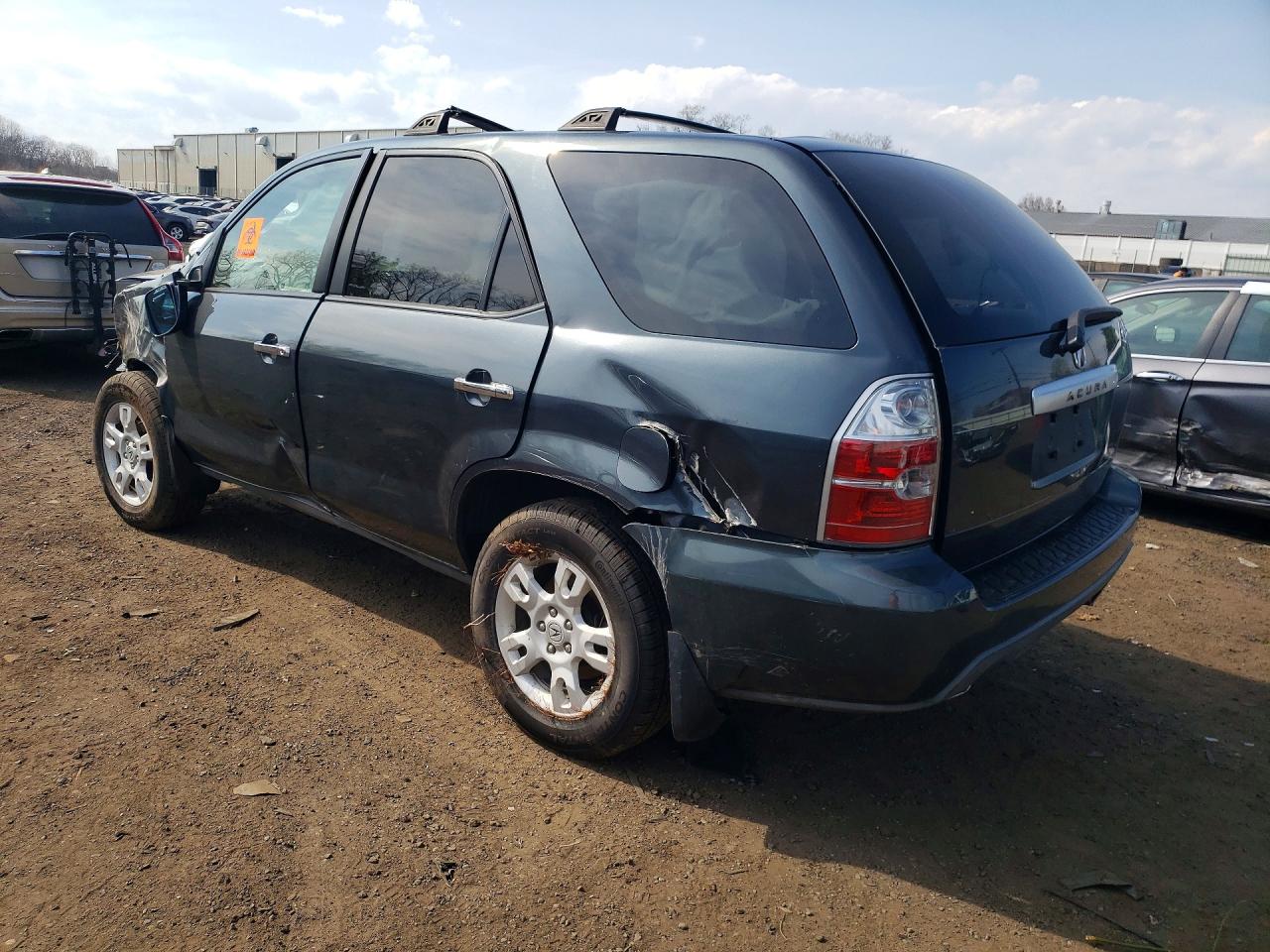 2006 Acura Mdx Touring Gray vin: 2HNYD18616H513097