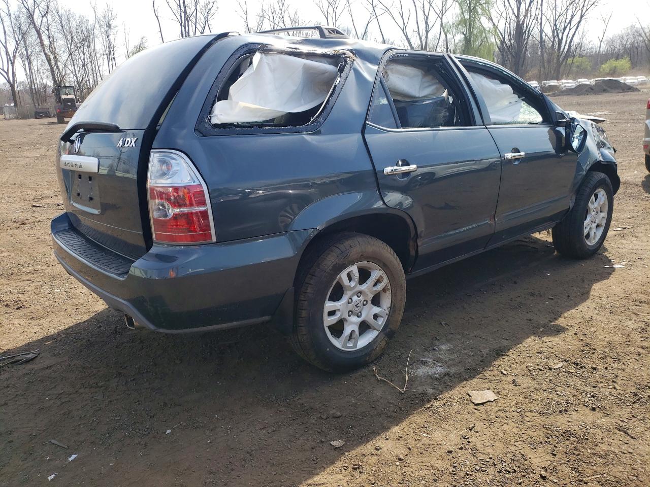 2006 Acura Mdx Touring Gray vin: 2HNYD18616H513097