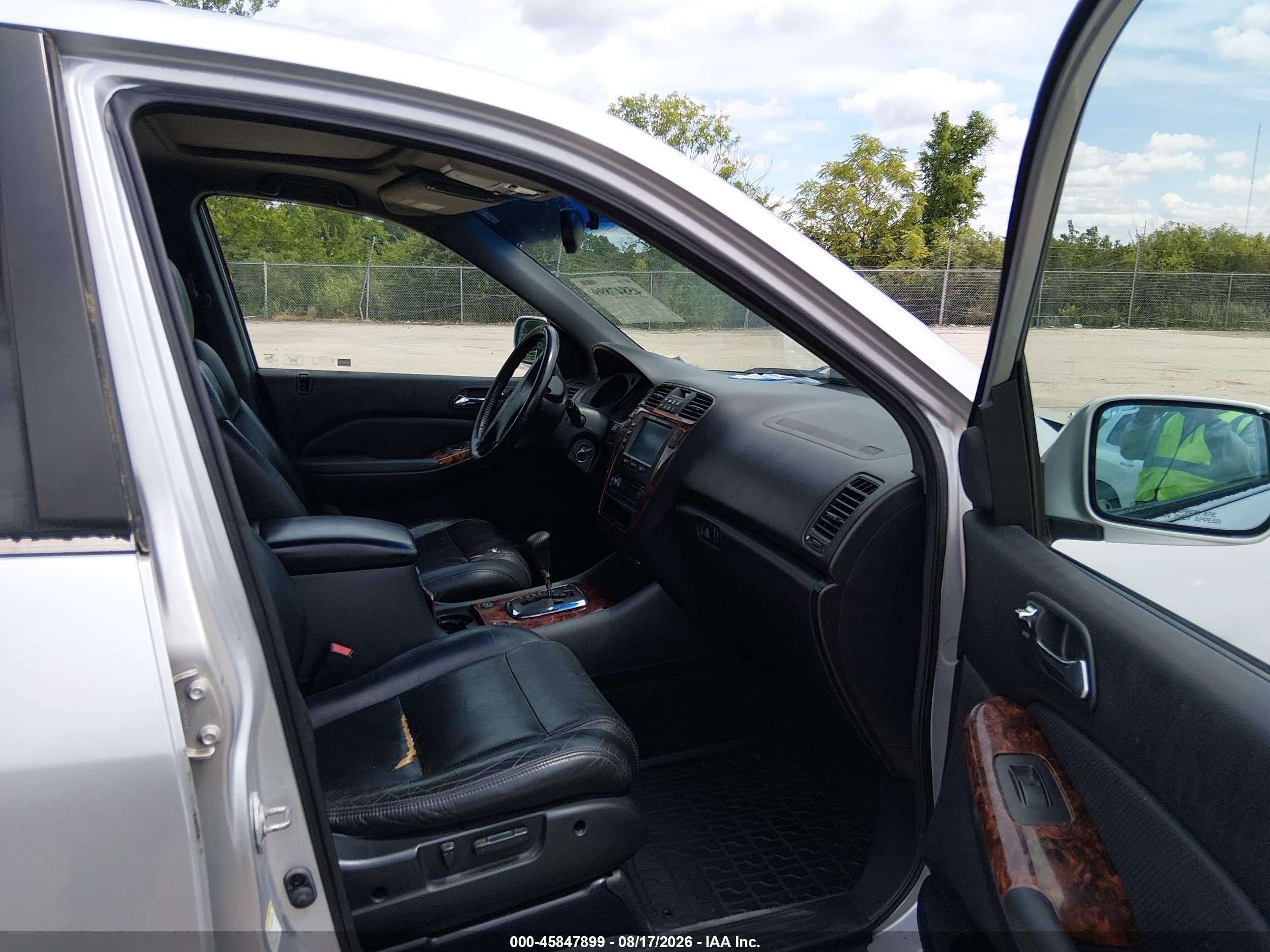 2001 Acura Mdx   Gray vin: 2HNYD18621H516308