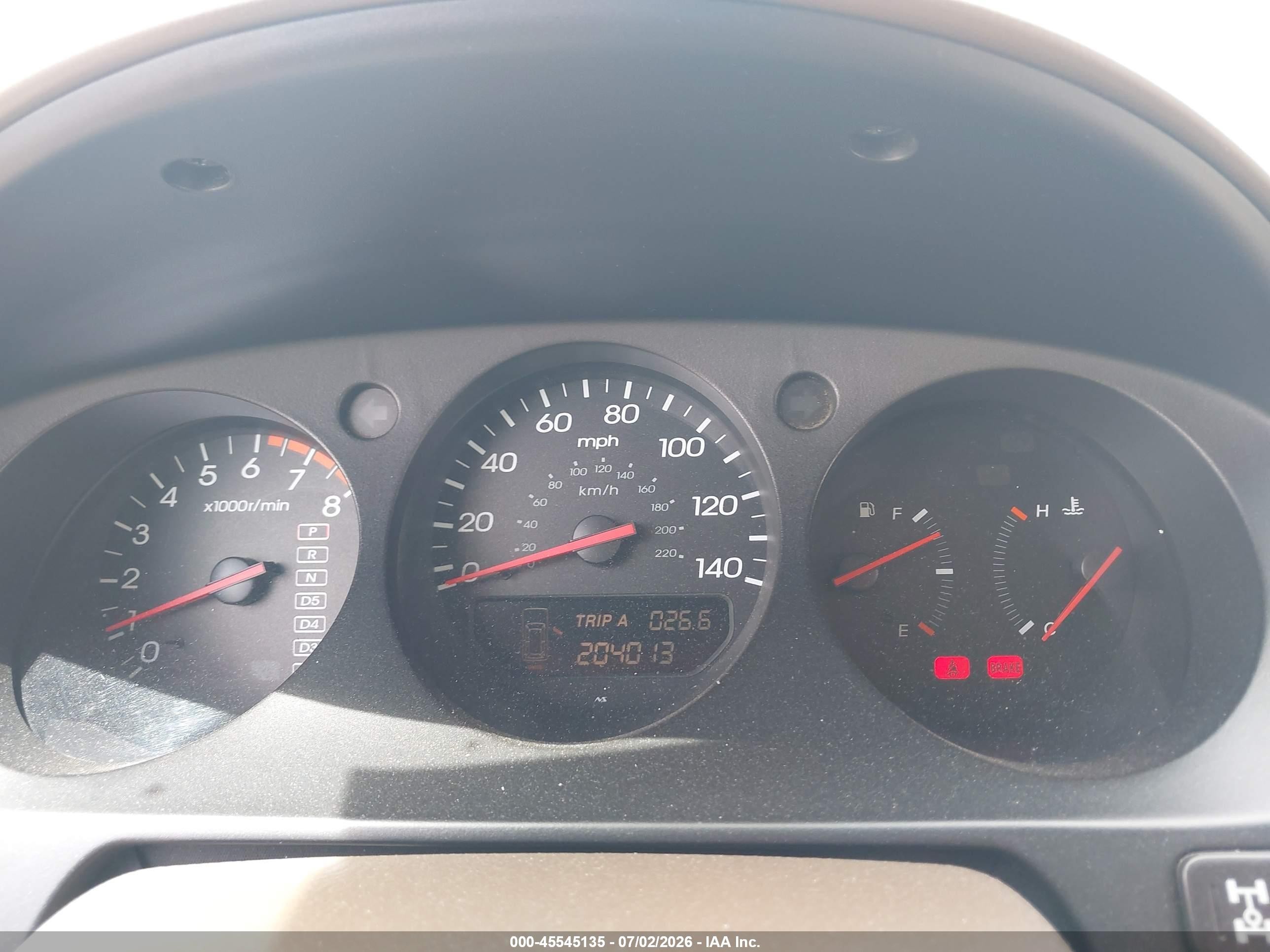 2002 Acura Mdx   Cream vin: 2HNYD18622H544076