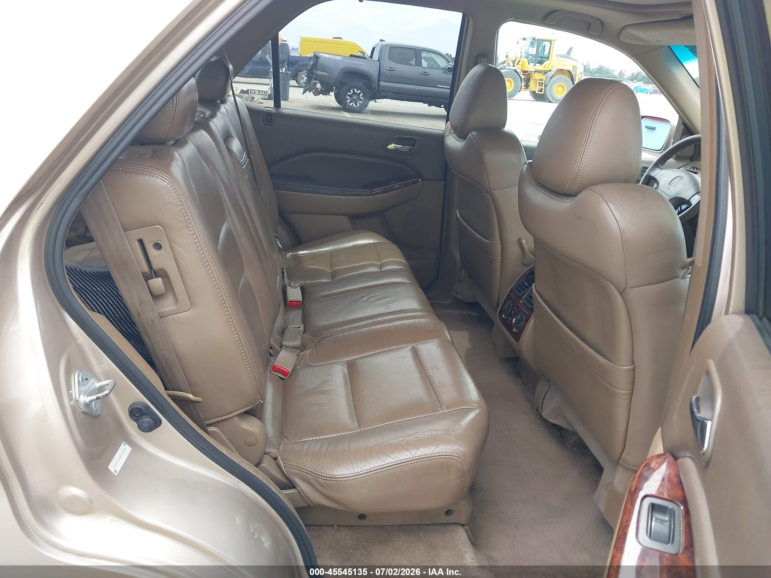 2002 Acura Mdx   Cream vin: 2HNYD18622H544076