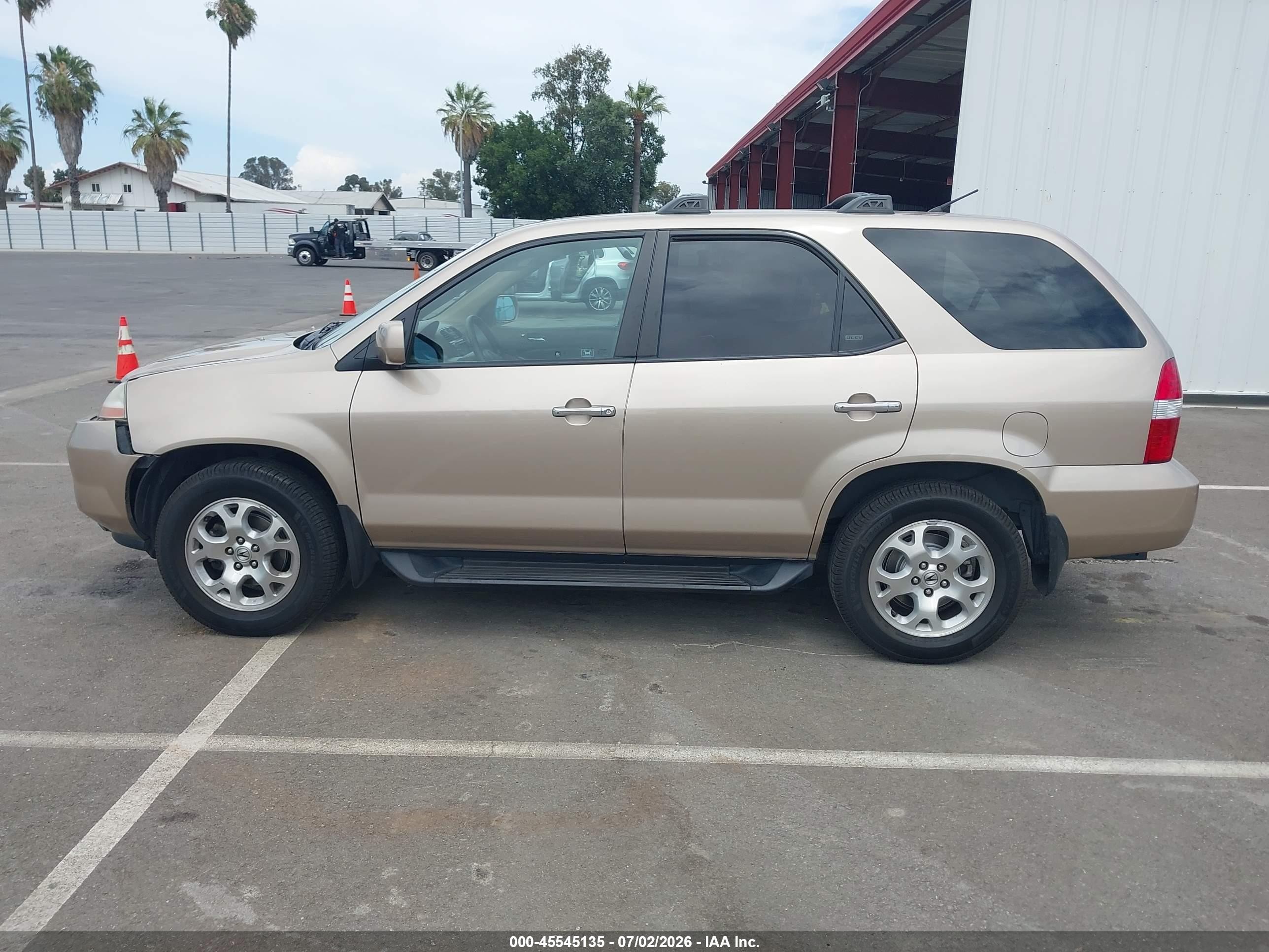 2002 Acura Mdx   Cream vin: 2HNYD18622H544076