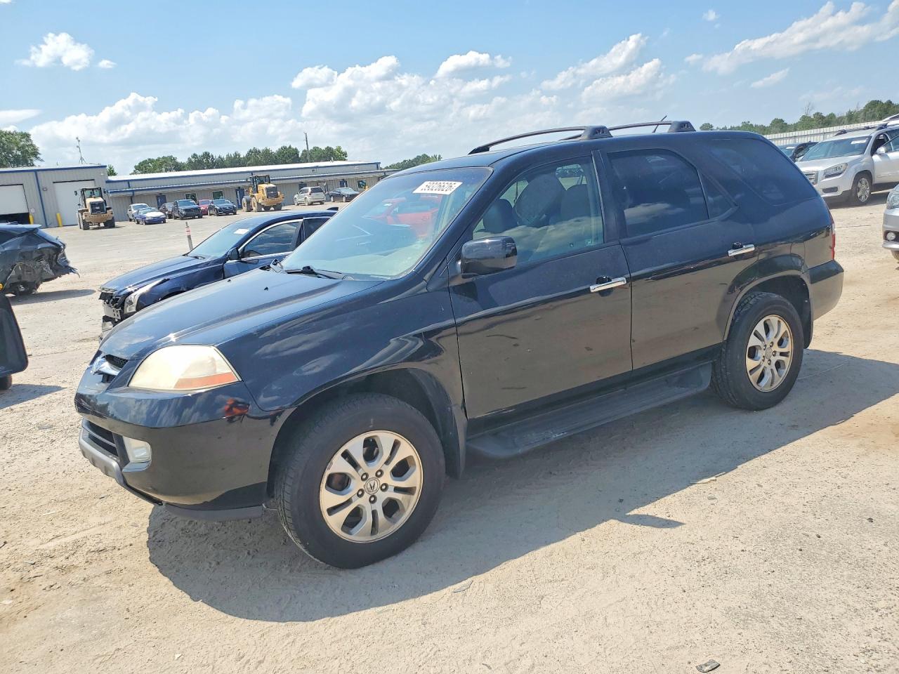 2003 Acura Mdx Touring Black vin: 2HNYD18623H528218