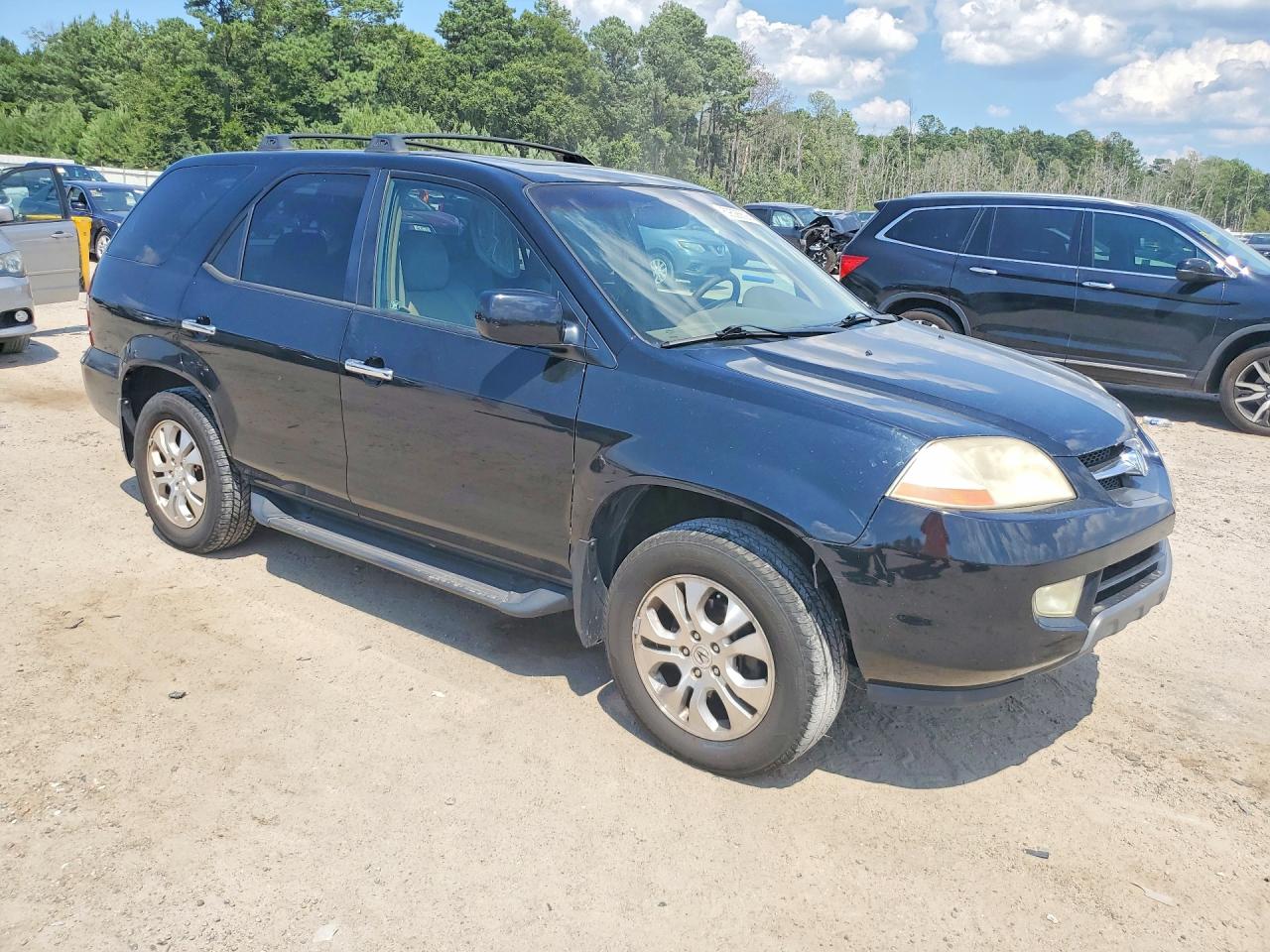 2003 Acura Mdx Touring Black vin: 2HNYD18623H528218