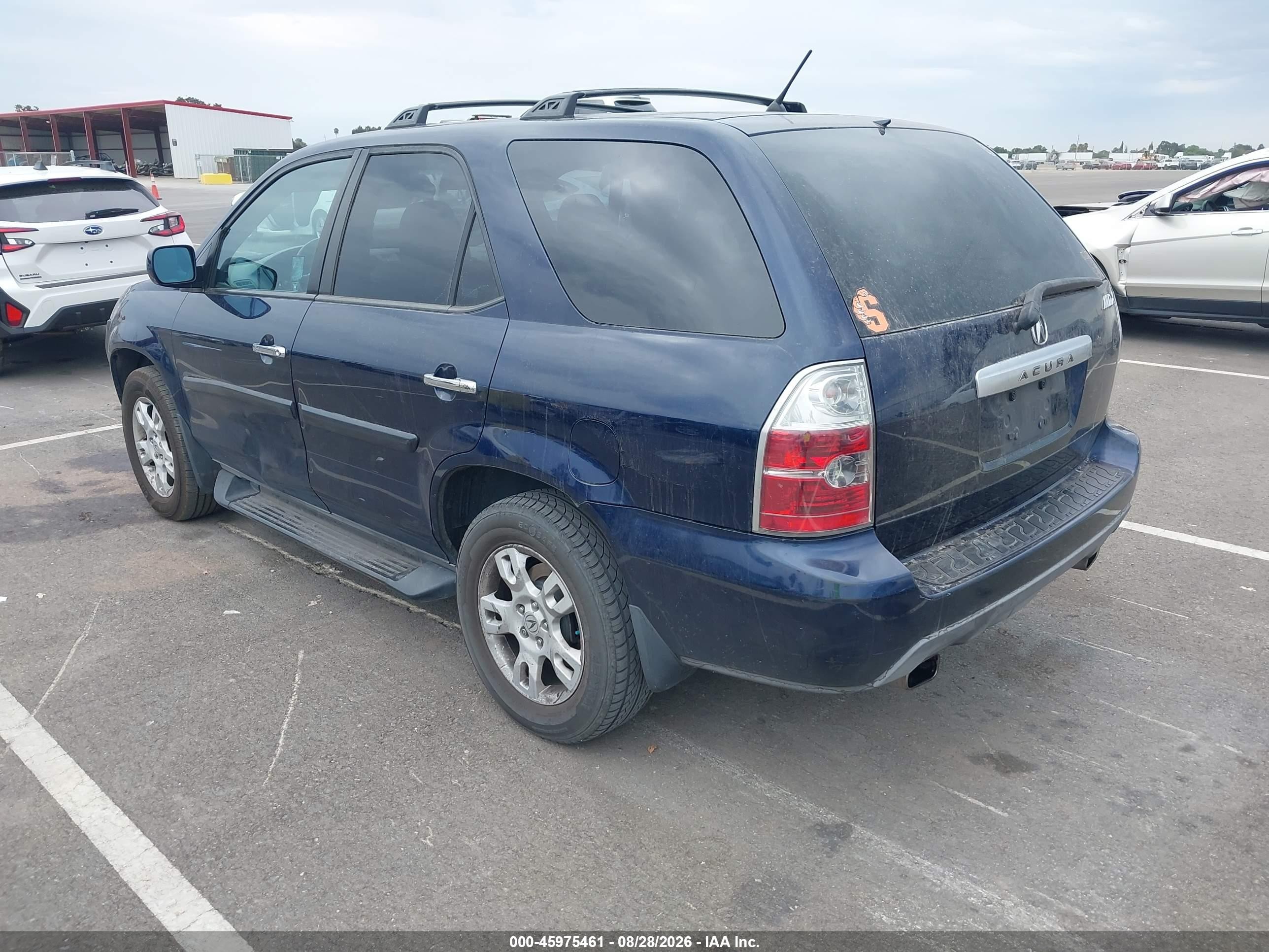 2004 Acura Mdx   Dark Blue vin: 2HNYD18624H522095