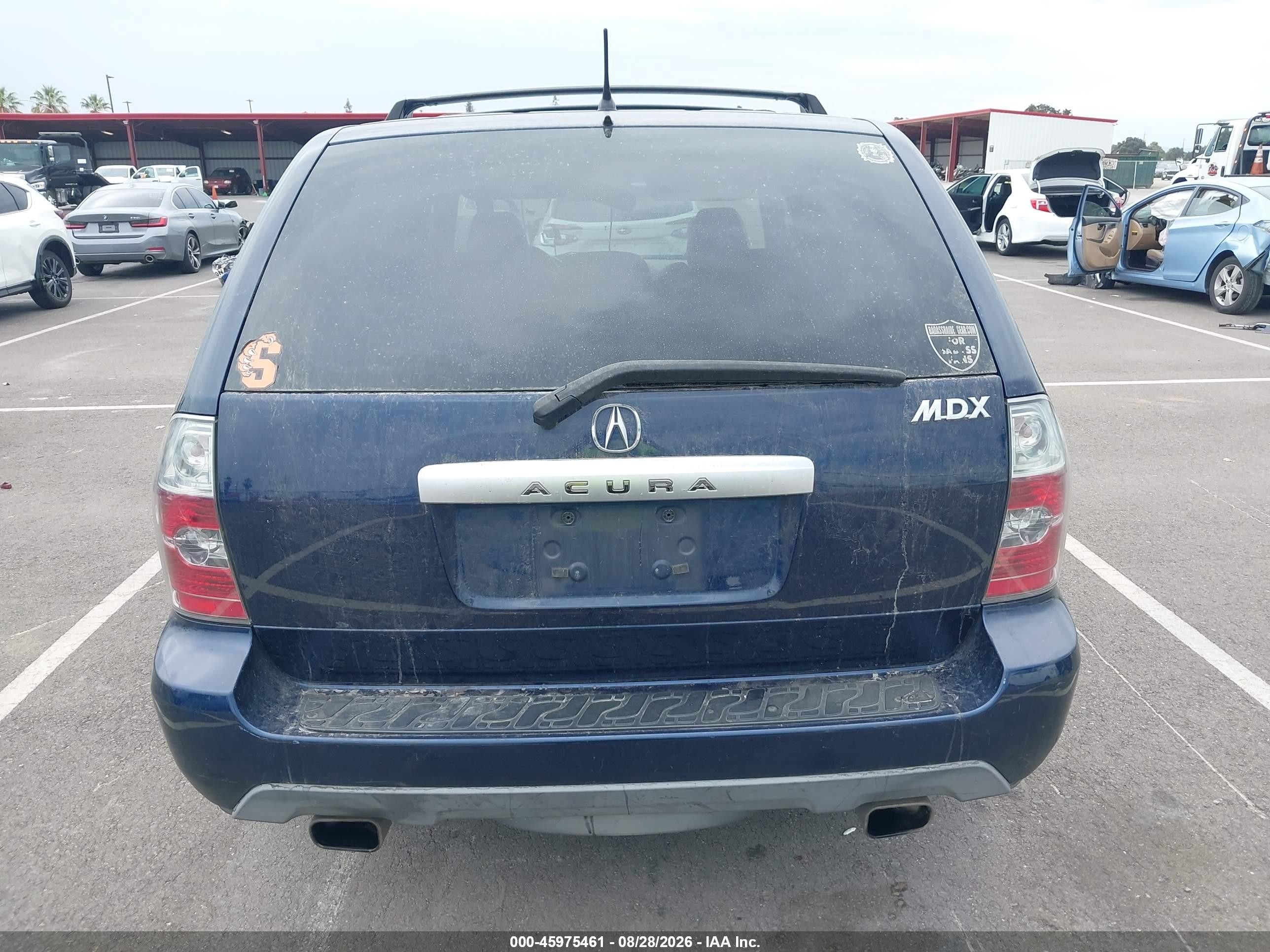 2004 Acura Mdx   Dark Blue vin: 2HNYD18624H522095