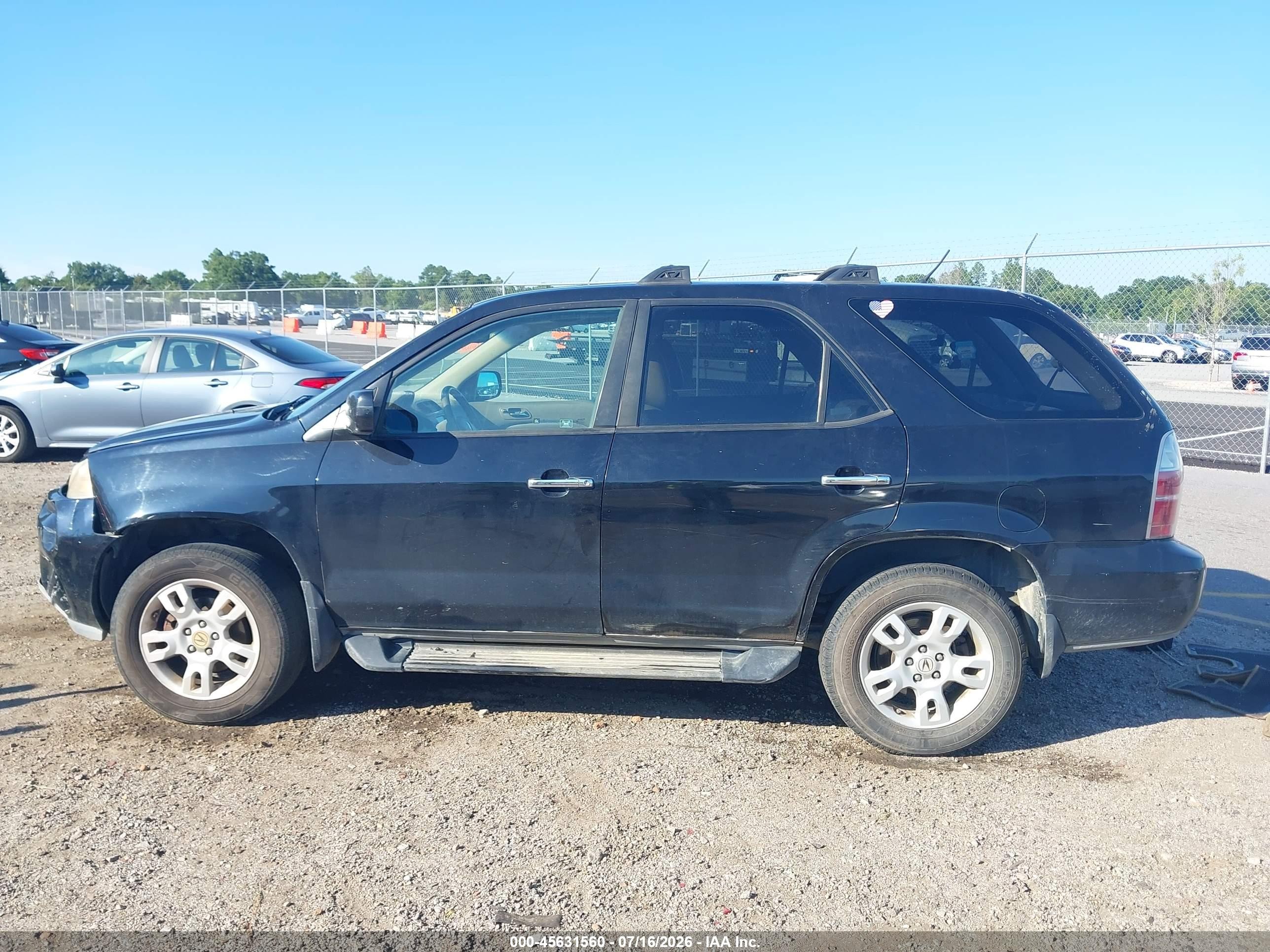2004 Acura Mdx   Black vin: 2HNYD18634H513633