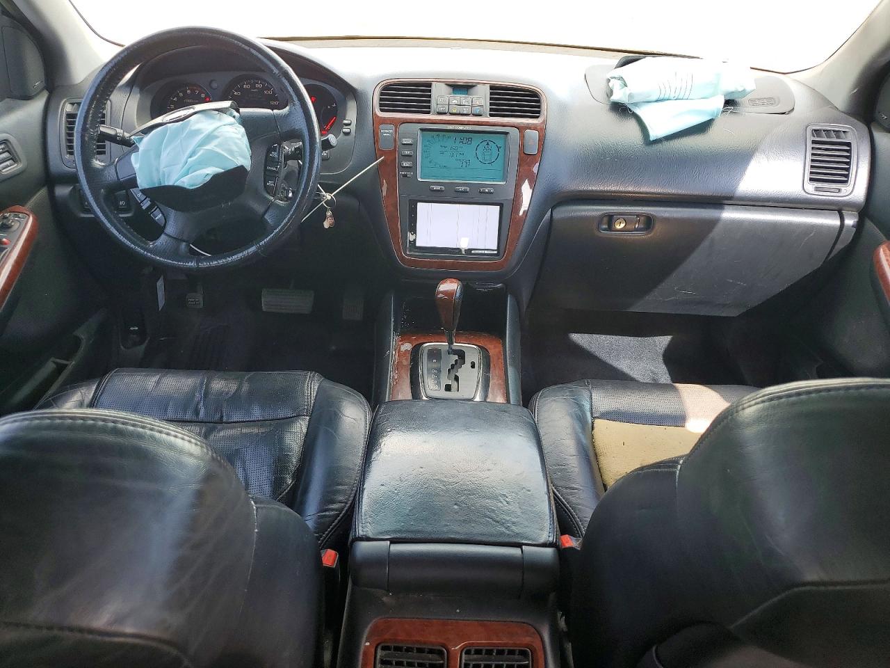2004 Acura Mdx Touring Silver vin: 2HNYD18634H537818
