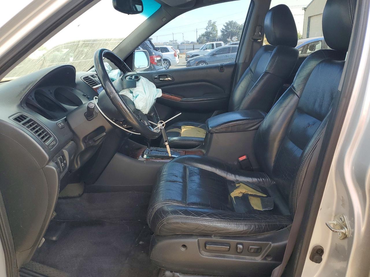 2004 Acura Mdx Touring Silver vin: 2HNYD18634H537818