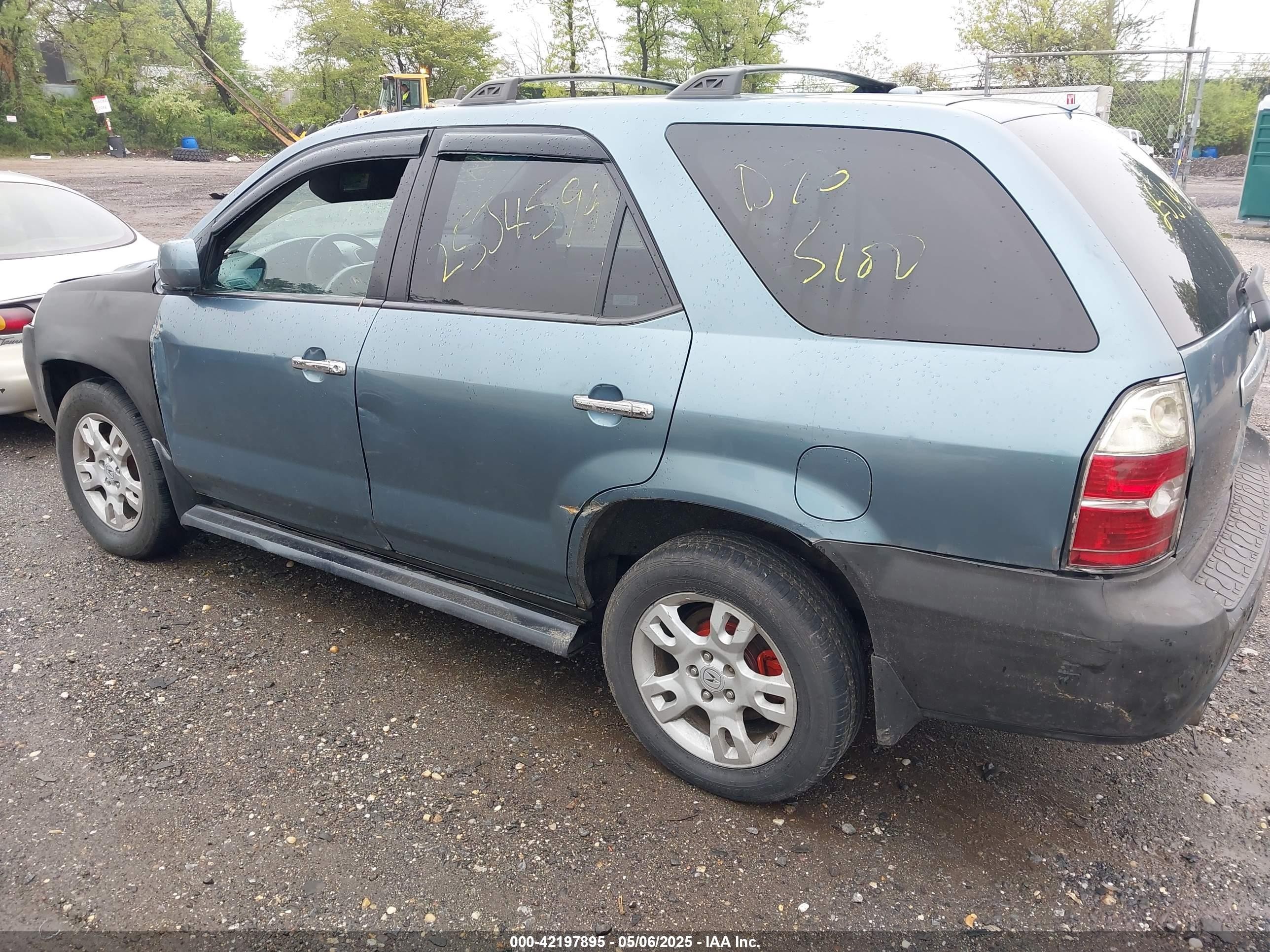 2005 Acura Mdx   Blue vin: 2HNYD18635H511141