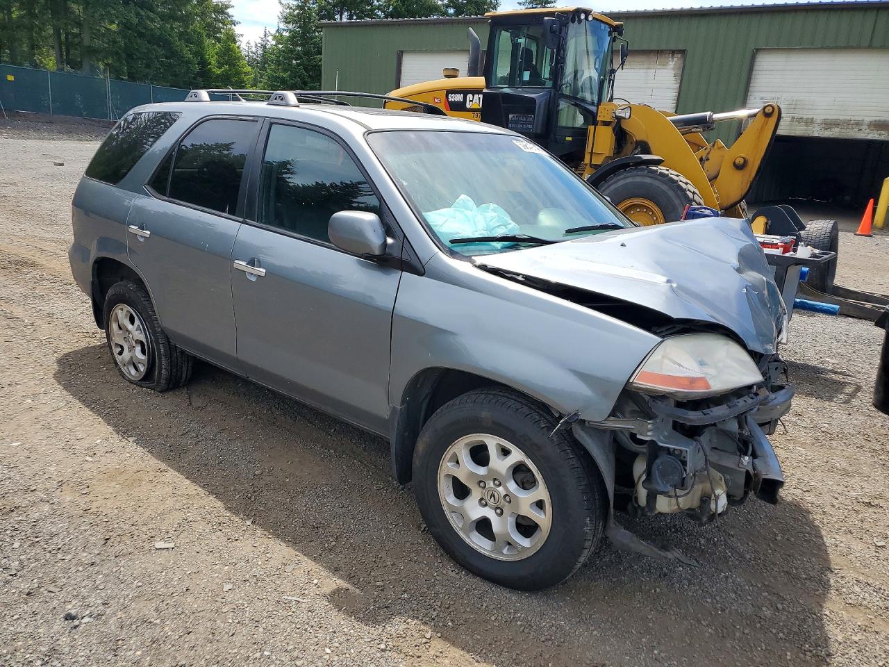 2001 Acura Mdx Touring Gray vin: 2HNYD18641H505634