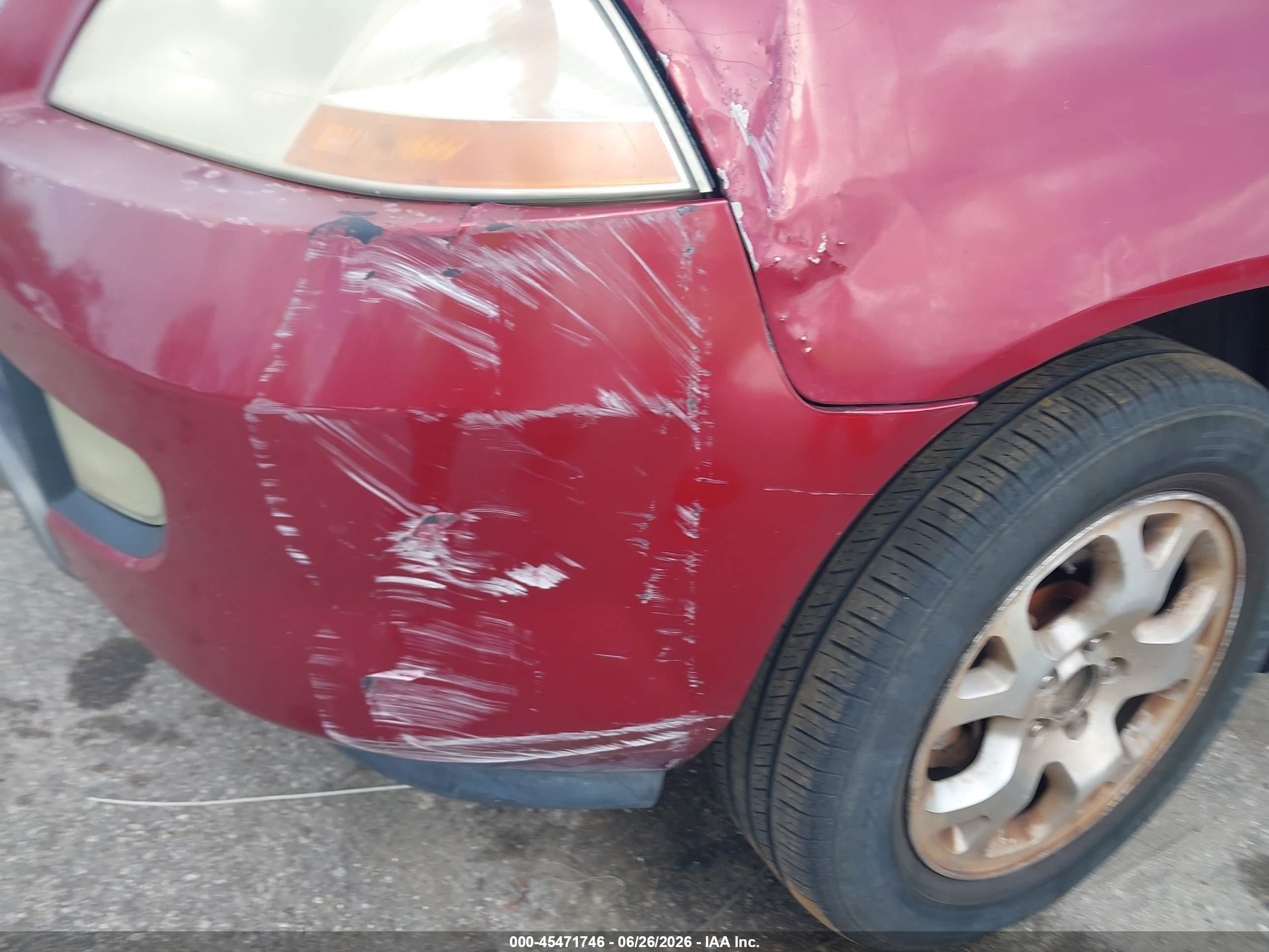 2002 Acura Mdx   Red vin: 2HNYD18642H538568
