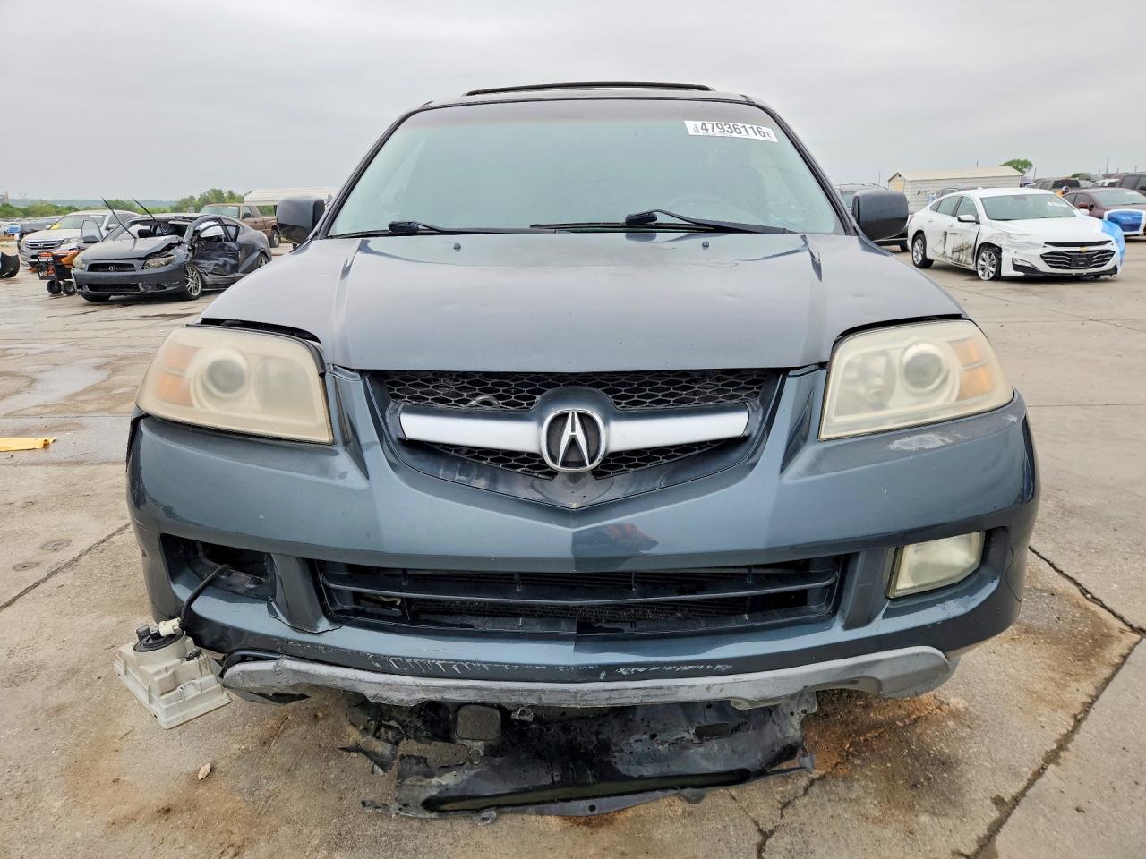 2006 Acura Mdx Touring Gray vin: 2HNYD18646H541072