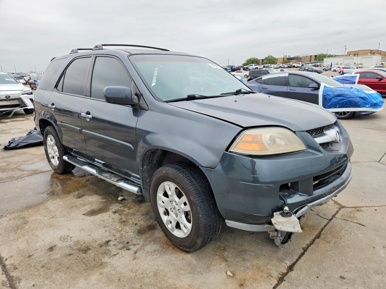 2006 Acura Mdx Touring Gray vin: 2HNYD18646H541072