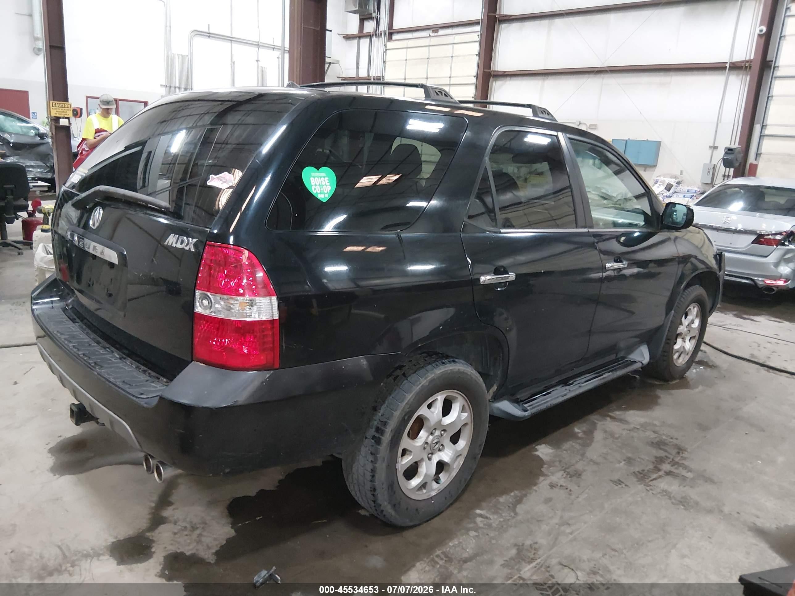2001 Acura Mdx   Black vin: 2HNYD18651H532180