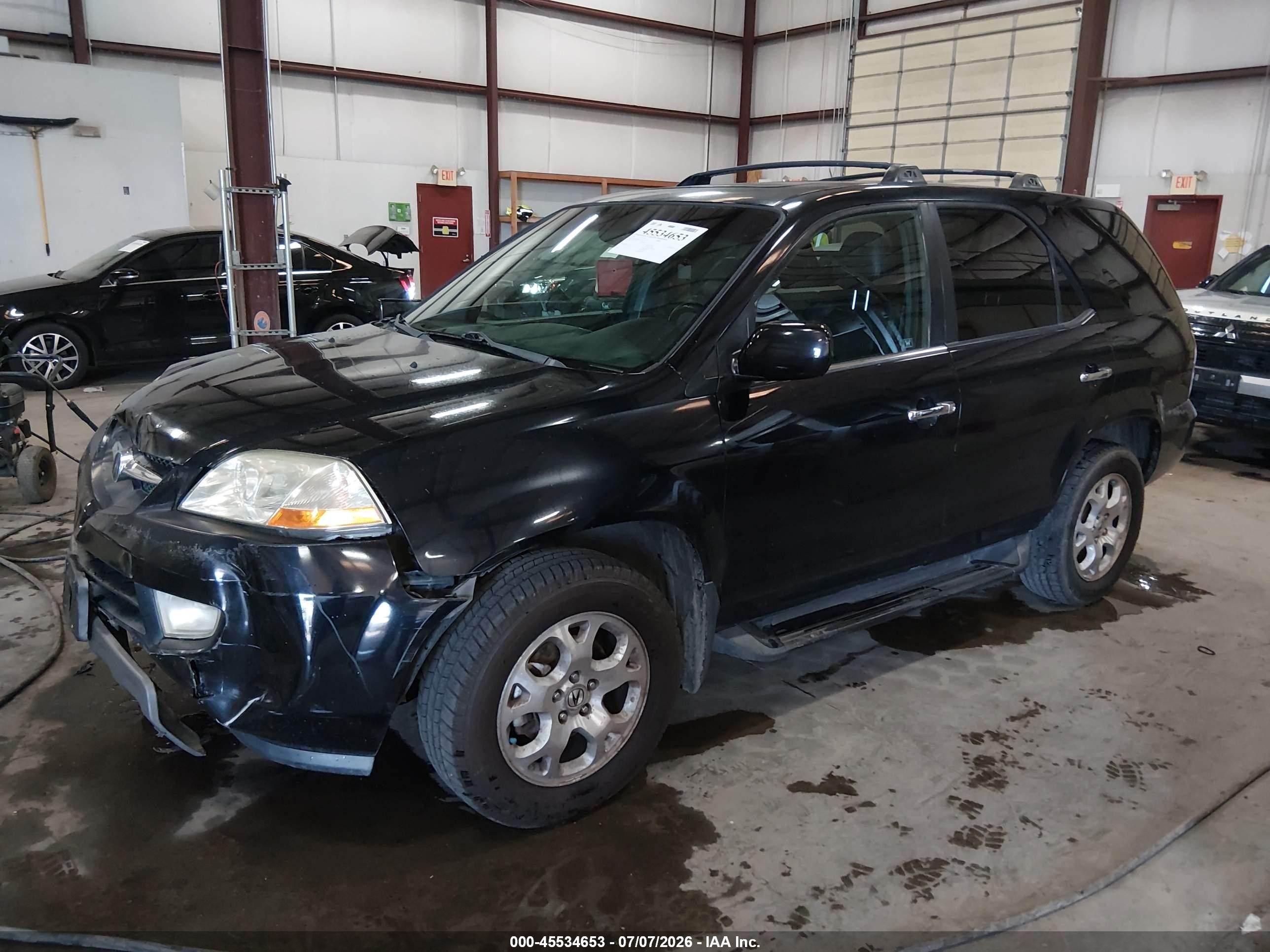 2001 Acura Mdx   Black vin: 2HNYD18651H532180