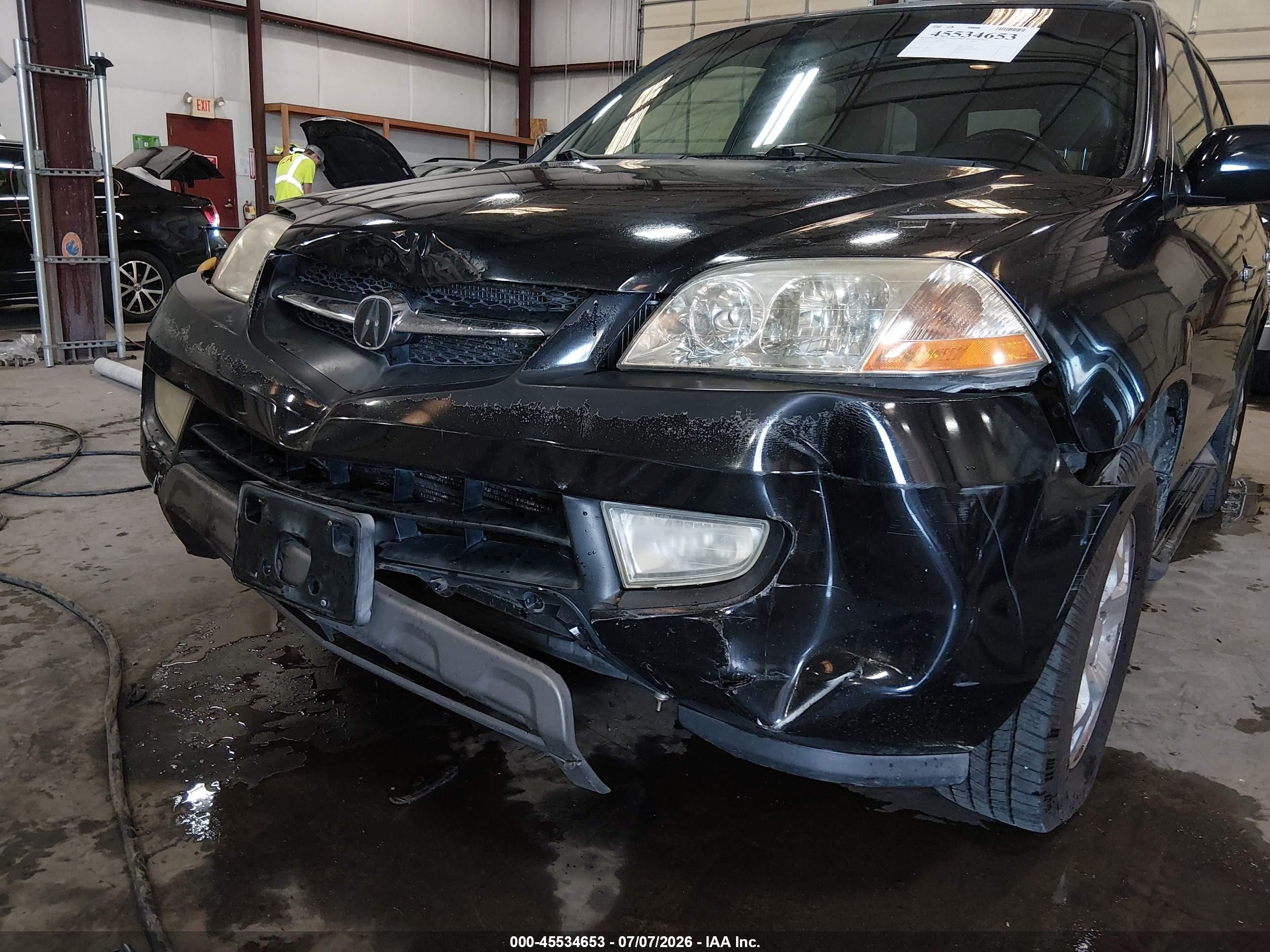 2001 Acura Mdx   Black vin: 2HNYD18651H532180