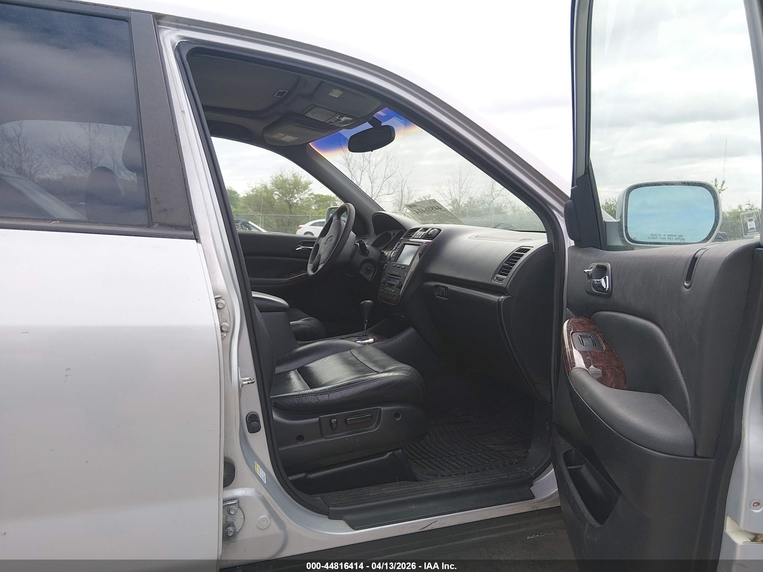 2002 Acura Mdx   Gray vin: 2HNYD18652H530141