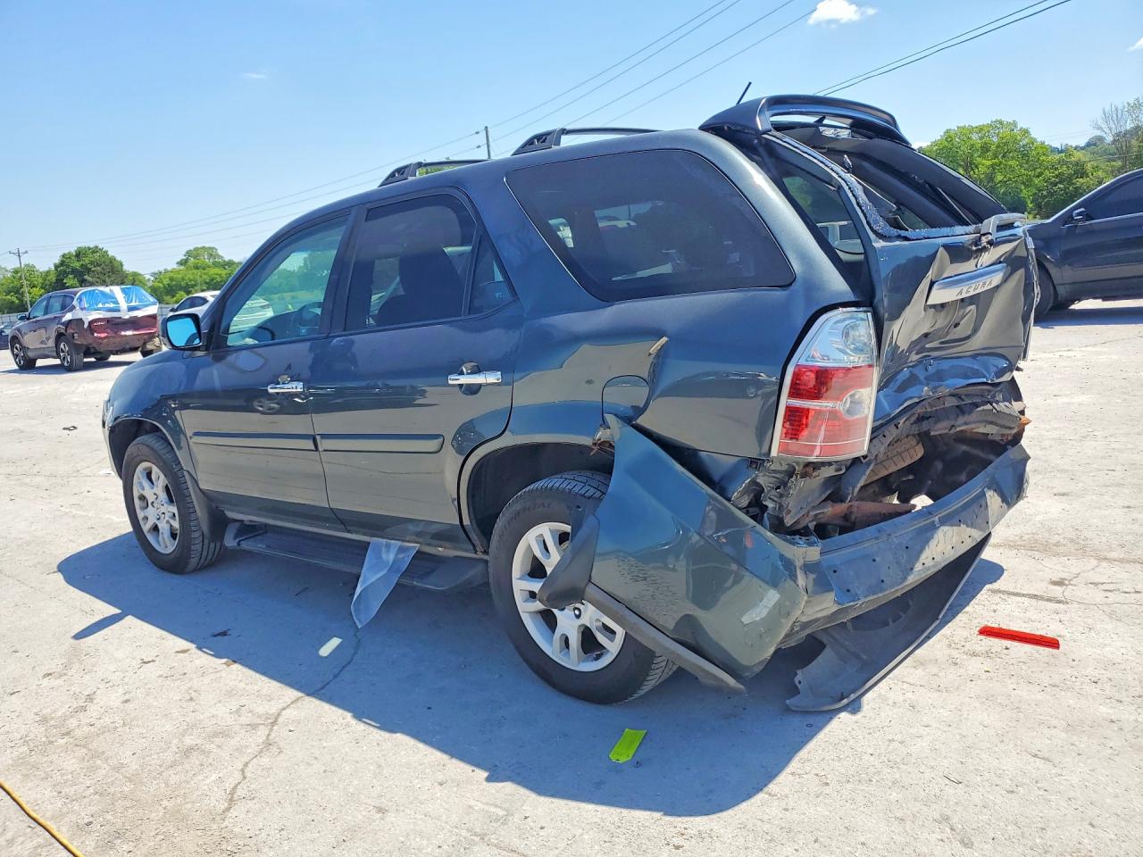 2004 Acura Mdx Touring Charcoal vin: 2HNYD18654H555446