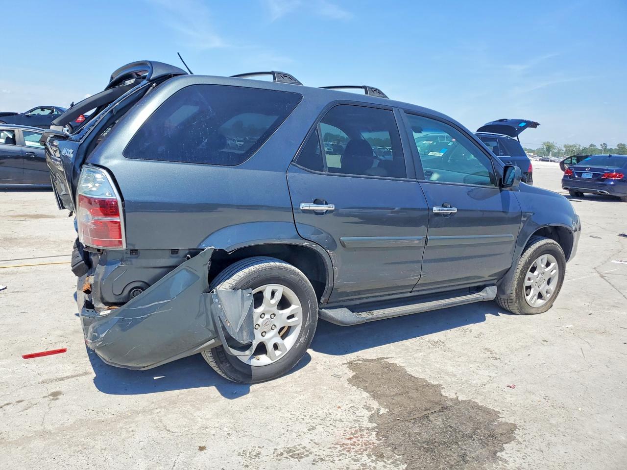 2004 Acura Mdx Touring Charcoal vin: 2HNYD18654H555446