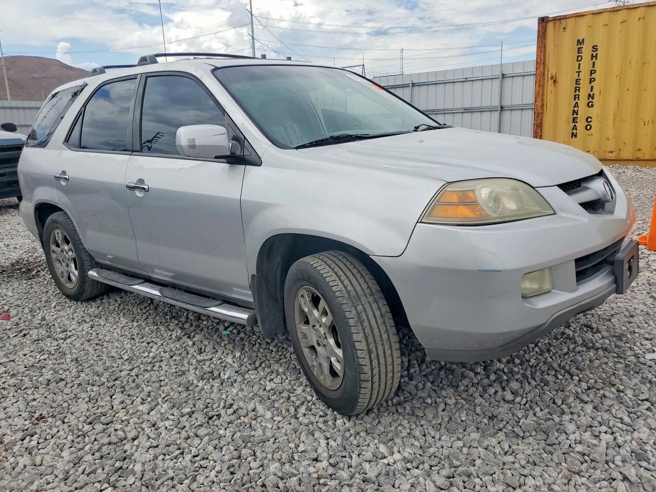 2006 Acura Mdx Touring Silver vin: 2HNYD18656H540948