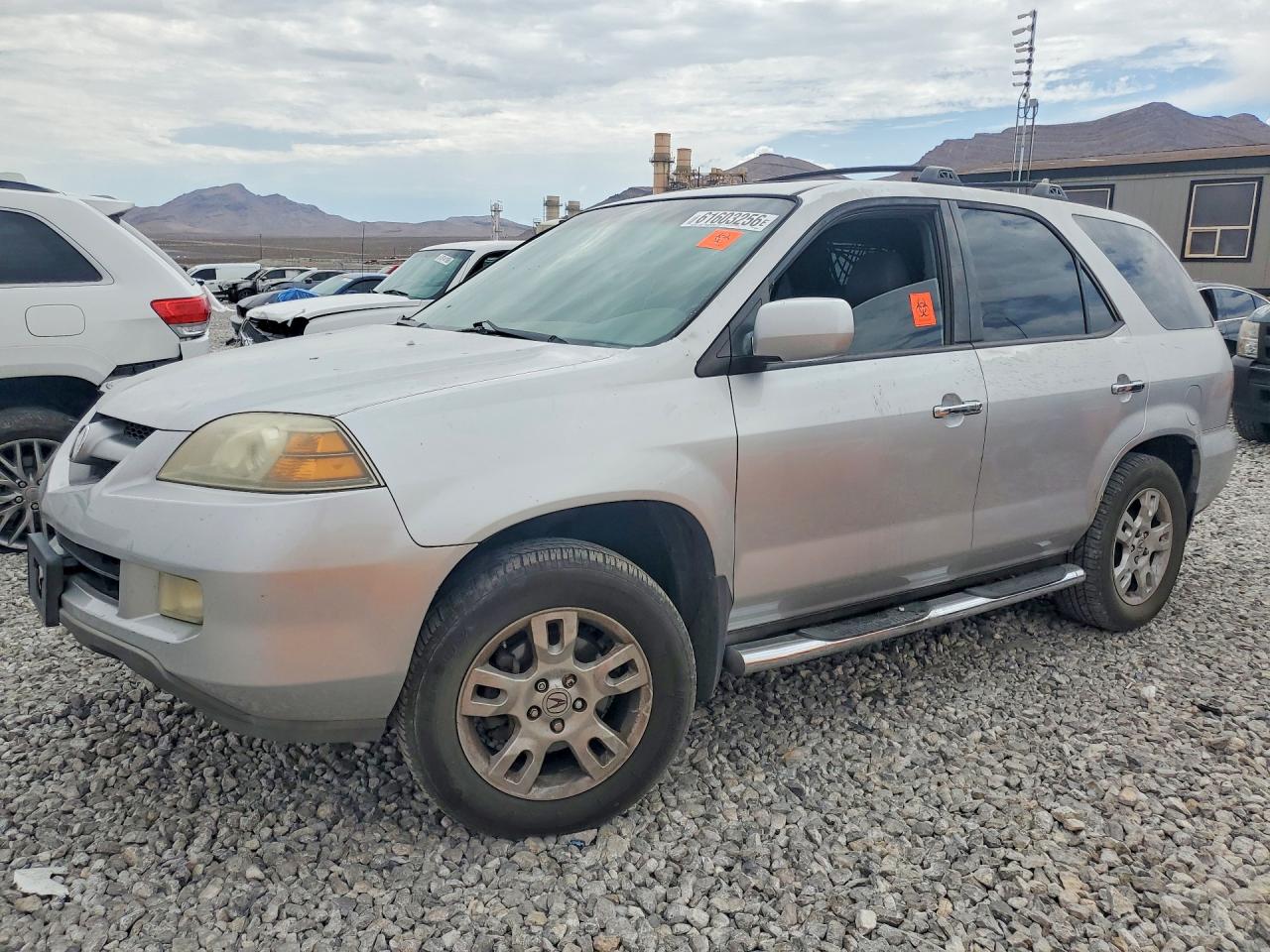 2006 Acura Mdx Touring Silver vin: 2HNYD18656H540948
