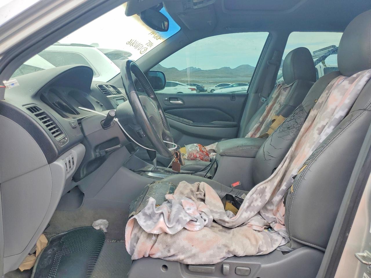2006 Acura Mdx Touring Silver vin: 2HNYD18656H540948