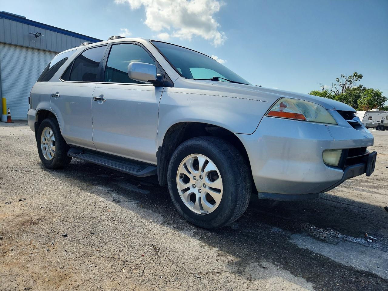 2003 Acura Mdx Touring Silver vin: 2HNYD18663H524611