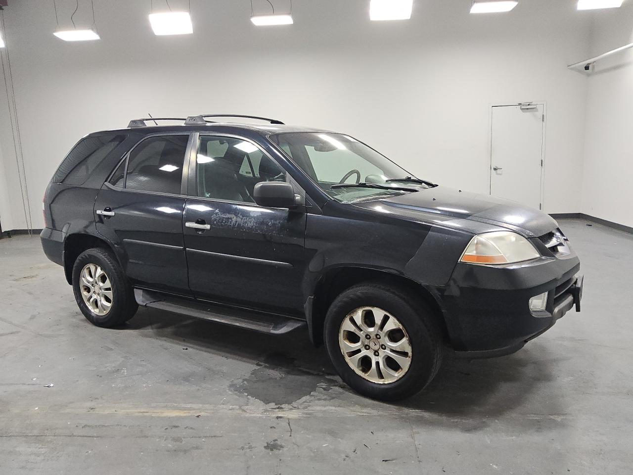 2003 Acura Mdx Touring Черный vin: 2HNYD18663H532255 Damage: Right Front Door, Peeling, > 12 Inches
