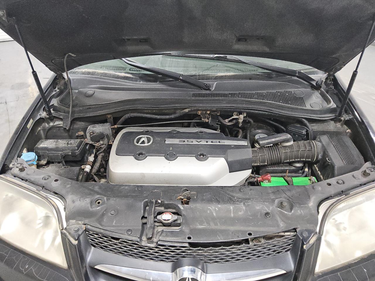2003 Acura Mdx Touring Черный vin: 2HNYD18663H532255 Damage: Brake Fluid, Low Fluid, Unacceptable