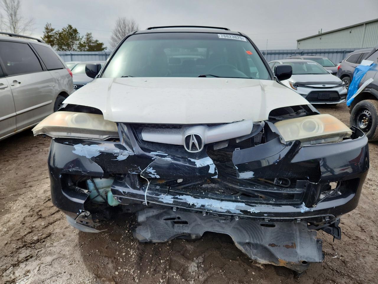 2005 Acura Mdx Touring Black vin: 2HNYD18665H000555