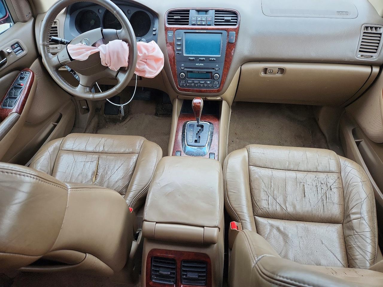 2005 Acura Mdx Touring Red vin: 2HNYD18665H516639