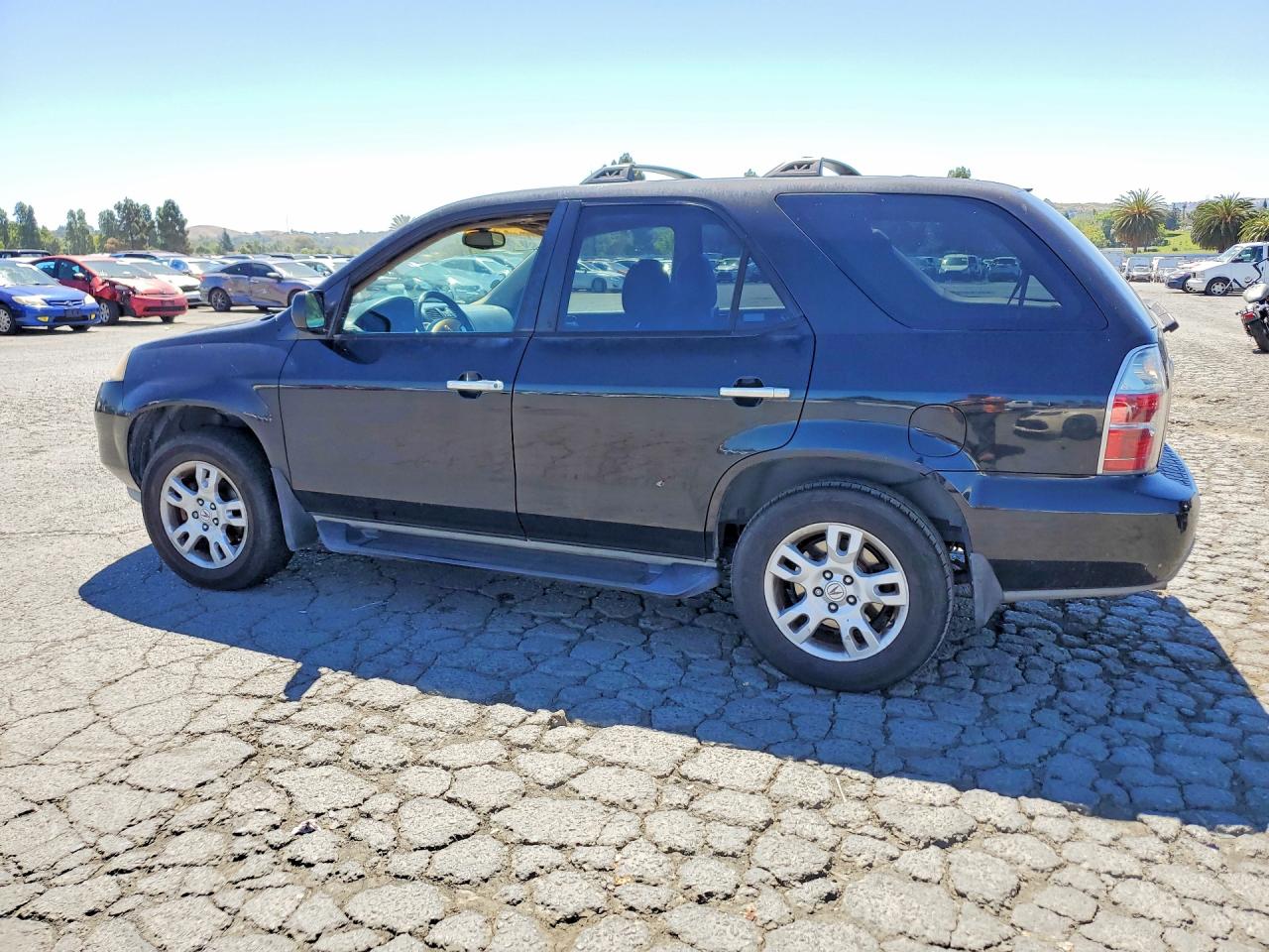 2006 Acura Mdx Touring Black vin: 2HNYD18666H526248