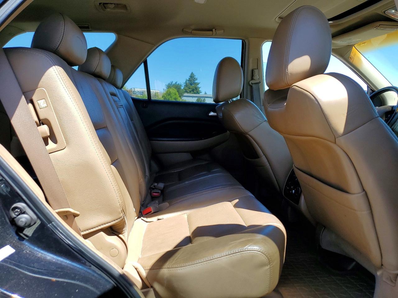 2006 Acura Mdx Touring Black vin: 2HNYD18666H526248