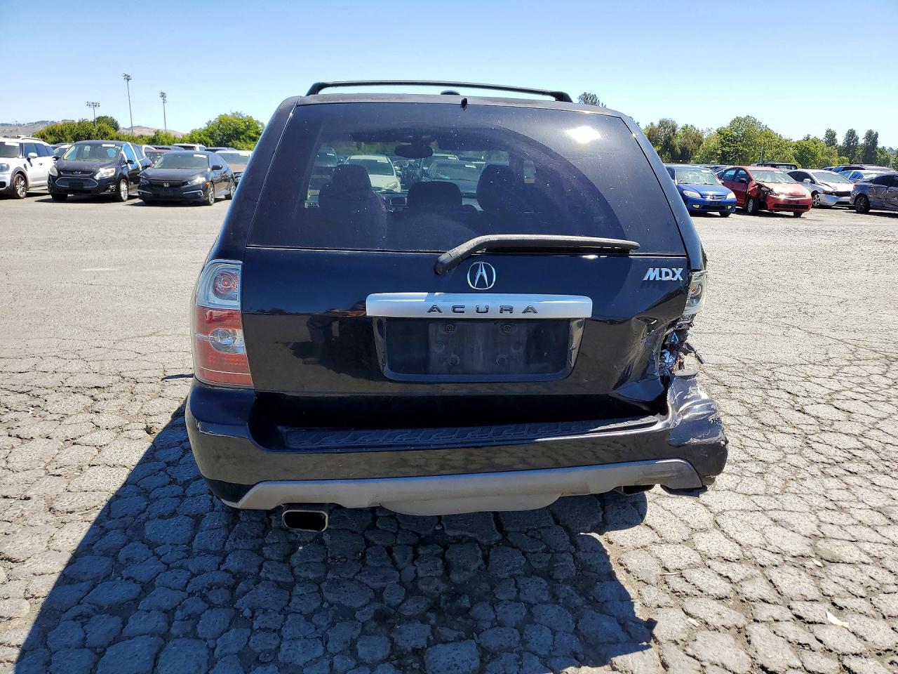 2006 Acura Mdx Touring Black vin: 2HNYD18666H526248