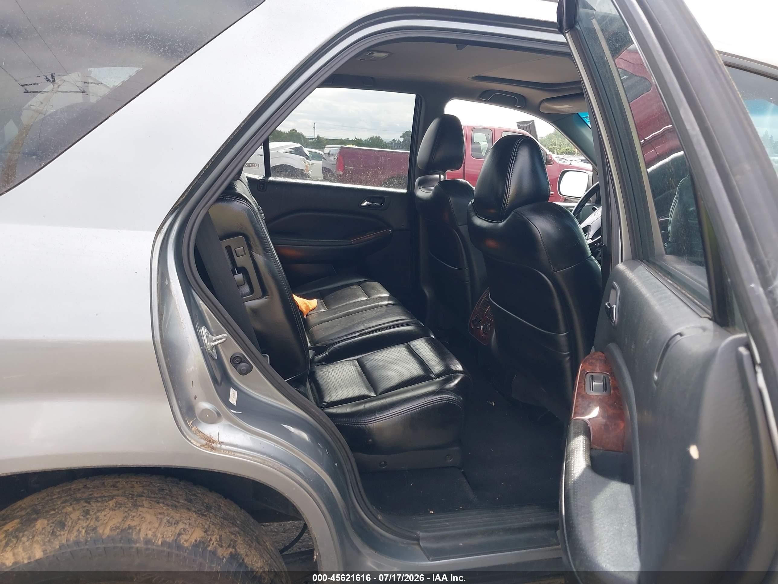 2002 Acura Mdx Gray vin: 2HNYD18672H508271
