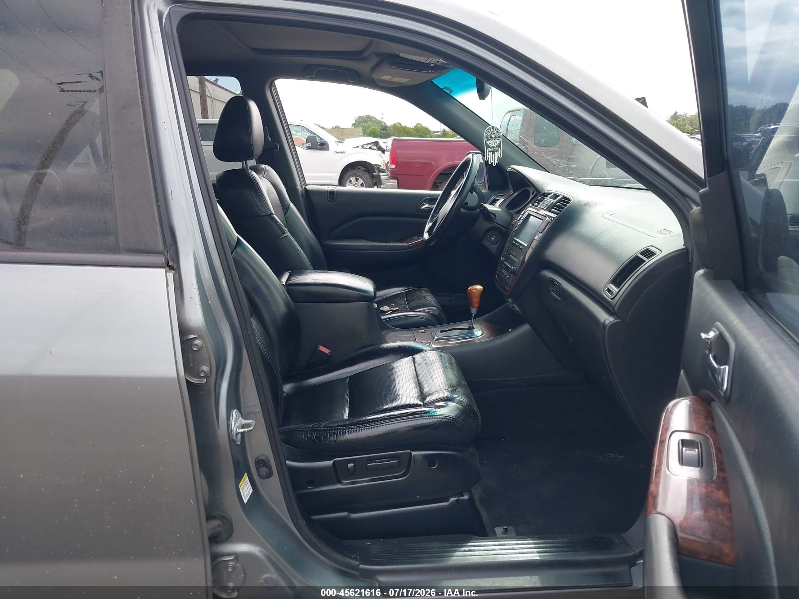 2002 Acura Mdx Gray vin: 2HNYD18672H508271