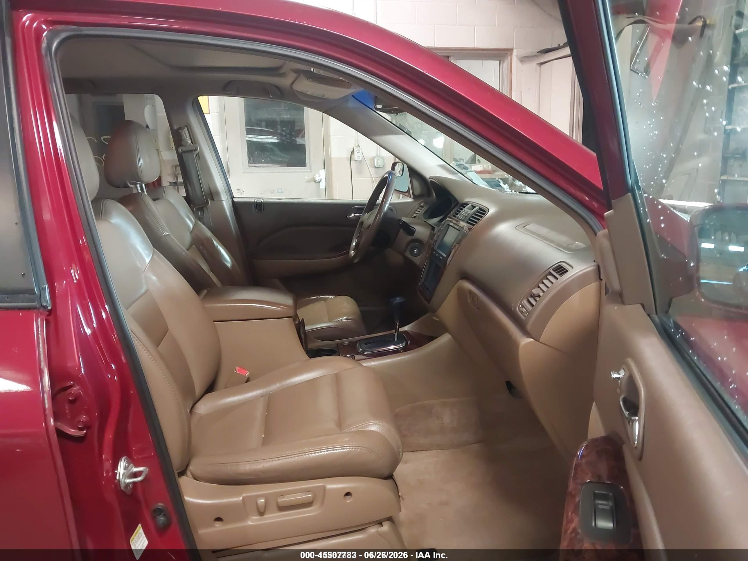 2002 Acura Mdx   Red vin: 2HNYD18672H517875