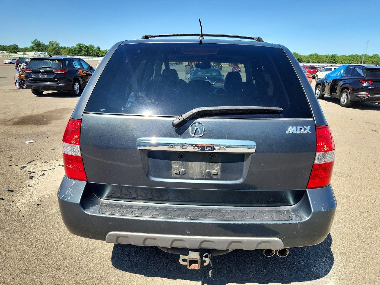 2003 Acura Mdx Touring Blue vin: 2HNYD18673H507400