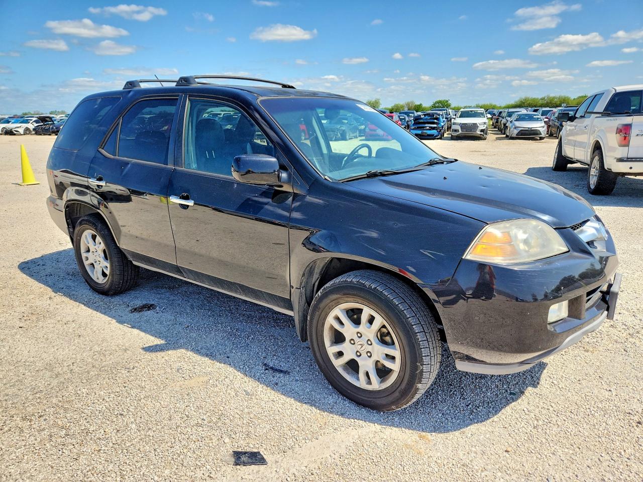 2004 Acura Mdx Touring Black vin: 2HNYD18674H502022