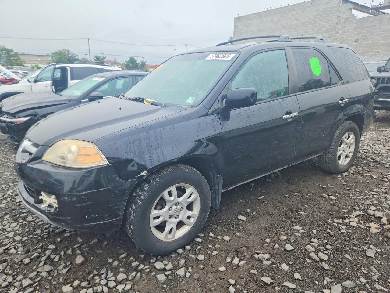2004 Acura Mdx Touring Black vin: 2HNYD18674H521430