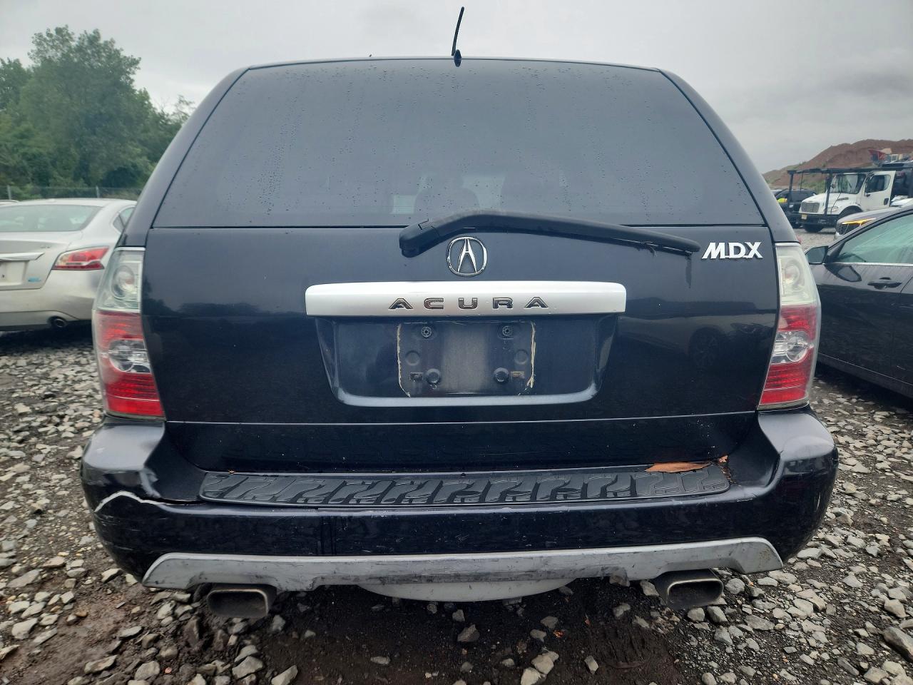 2004 Acura Mdx Touring Black vin: 2HNYD18674H521430