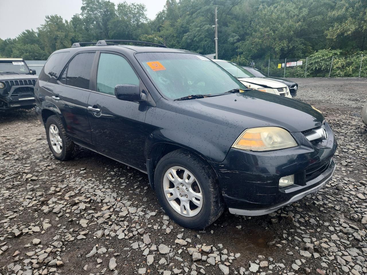 2004 Acura Mdx Touring Black vin: 2HNYD18674H521430