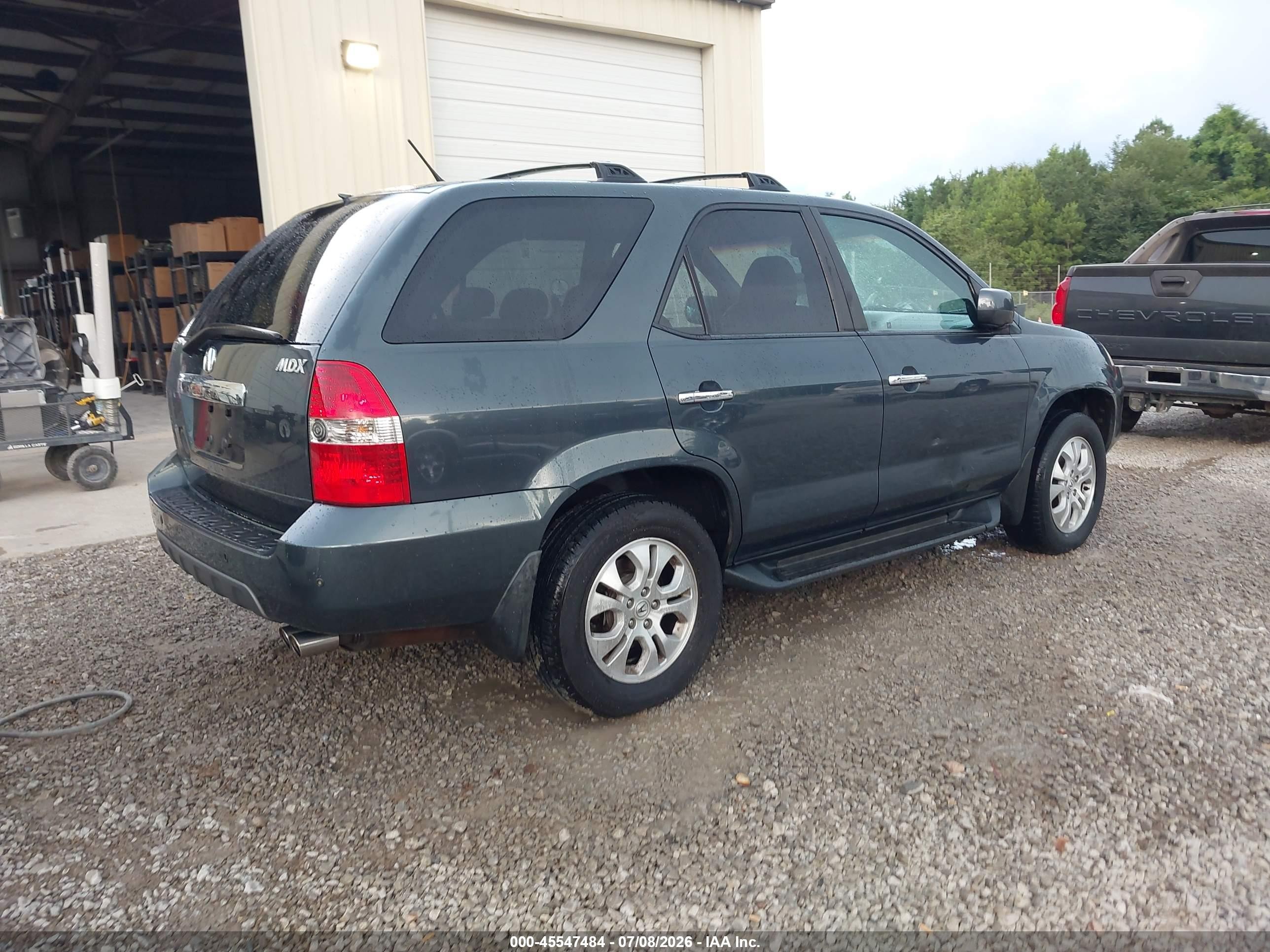 2003 Acura Mdx   Blue vin: 2HNYD18683H547324