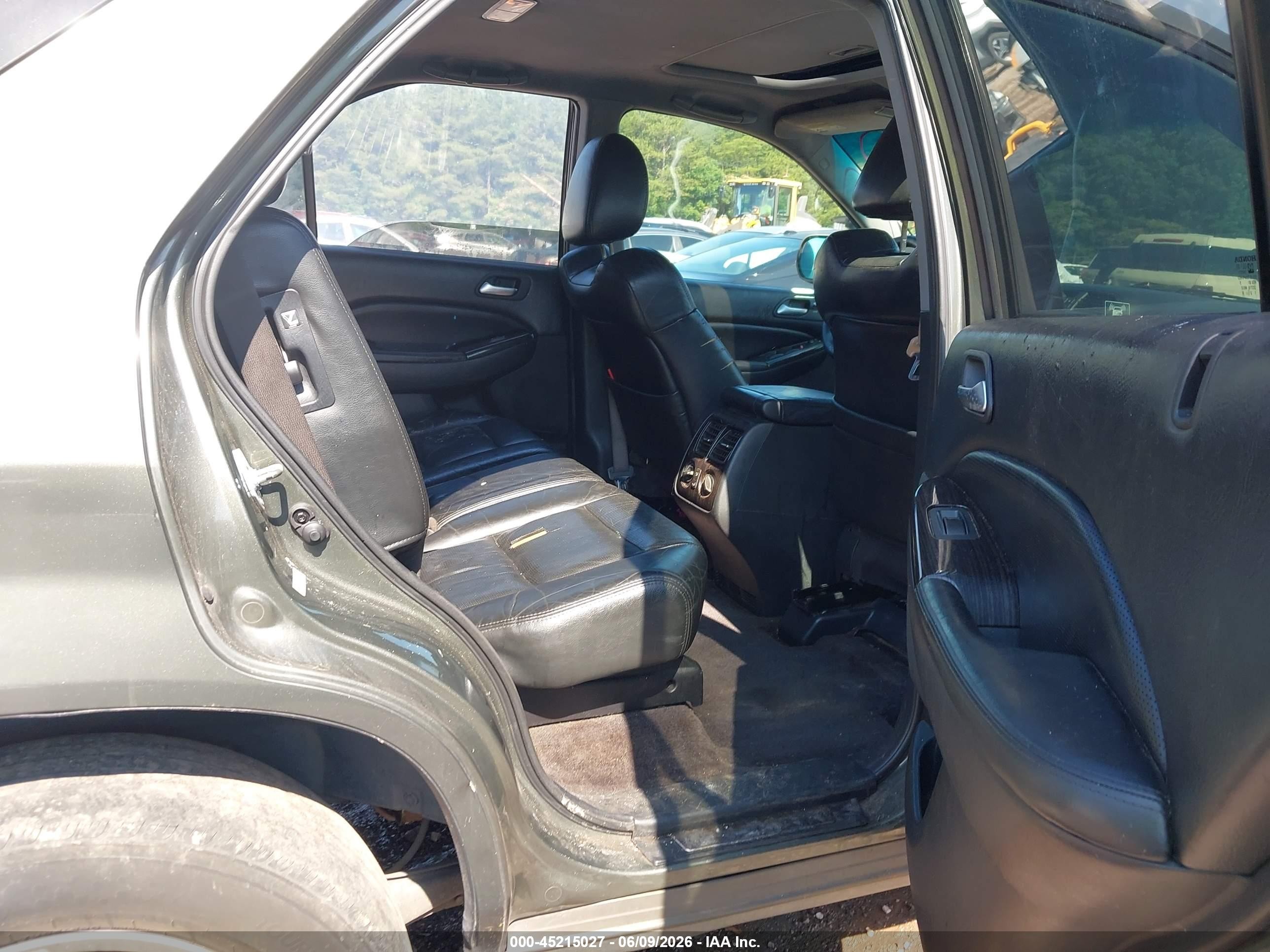2006 Acura Mdx   Green vin: 2HNYD18686H515705